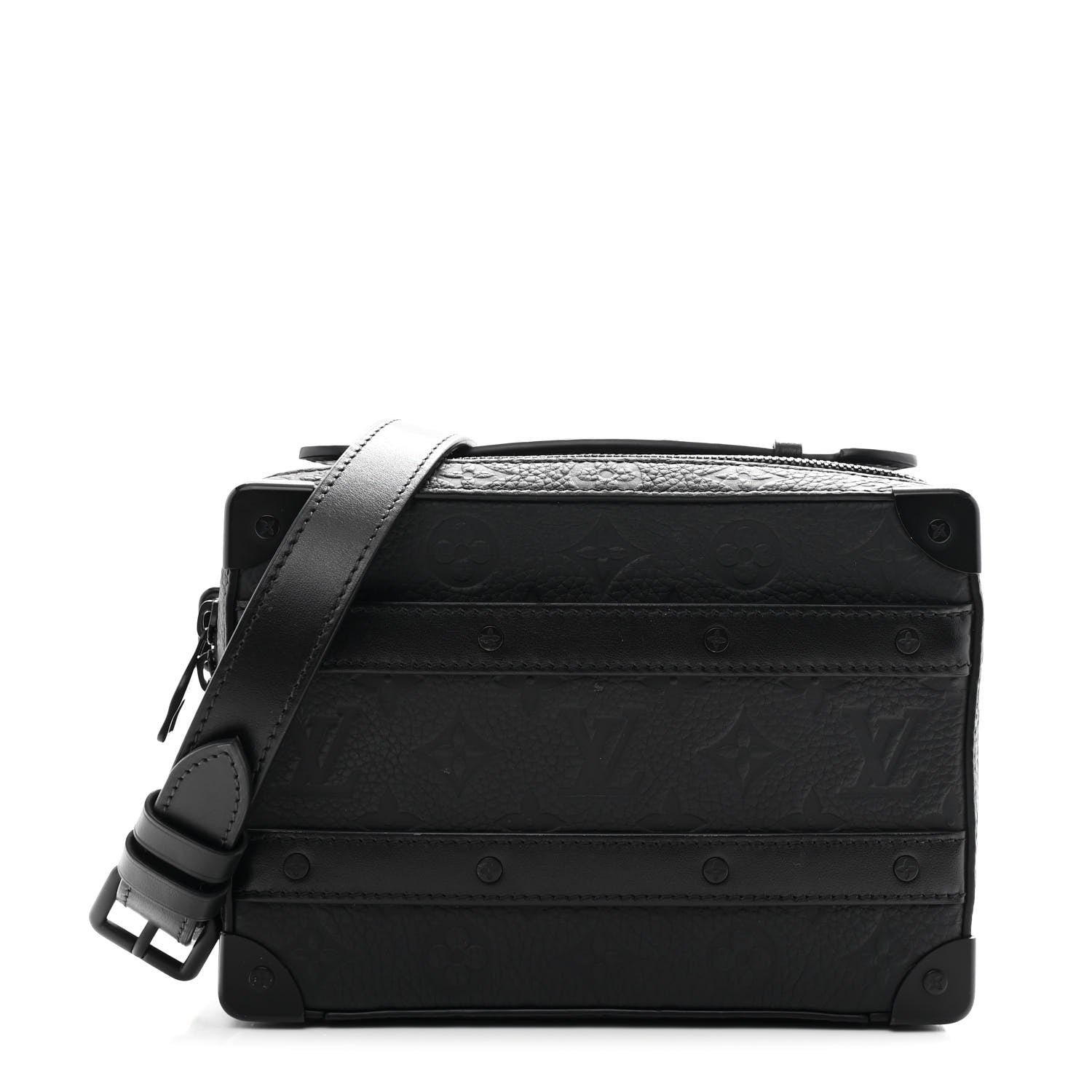 Taurillon Monogram Soft Trunk Black