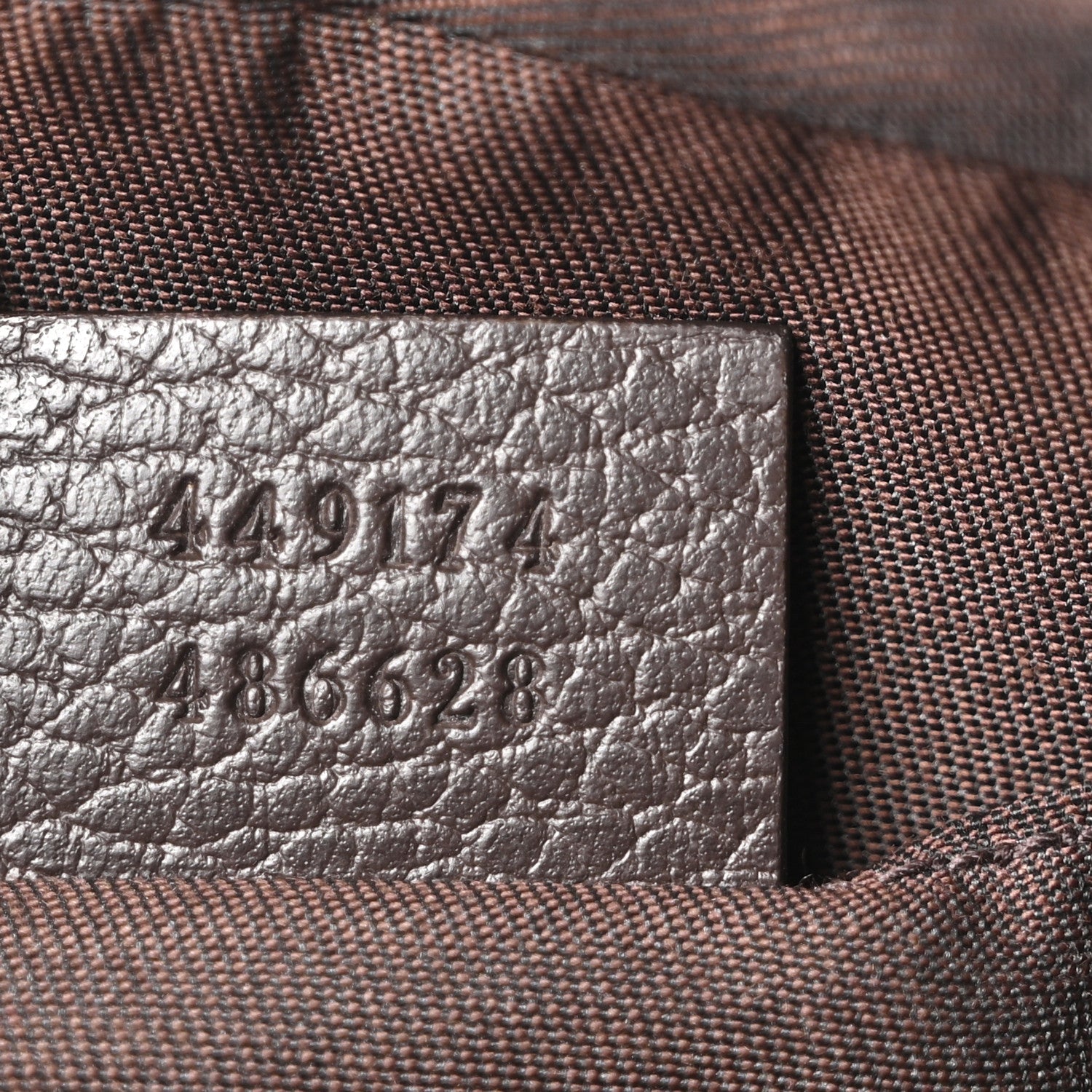 Monogram Belt Bag Dark Brown