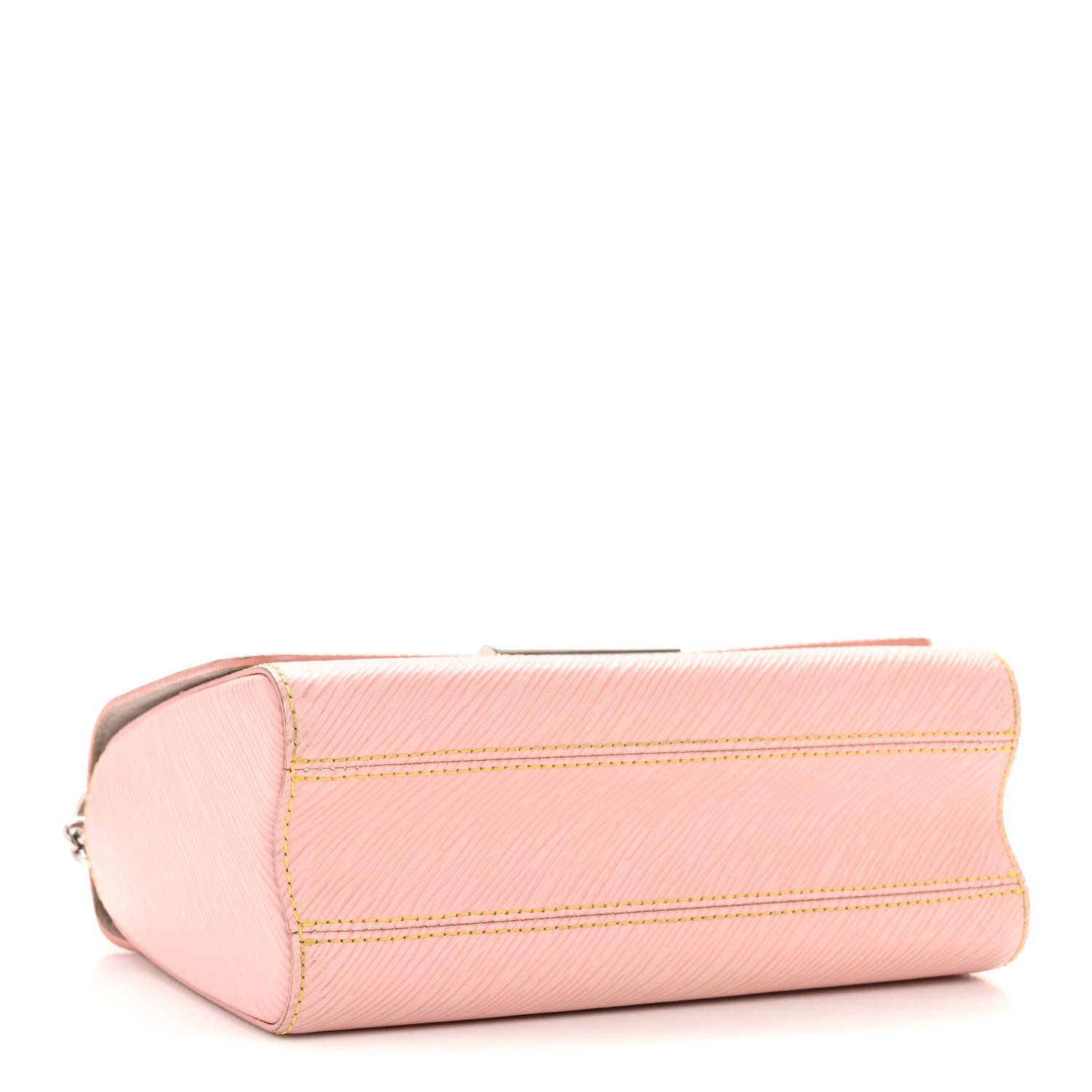 Epi Twist Shoulder Bag MM Rose Ballerine