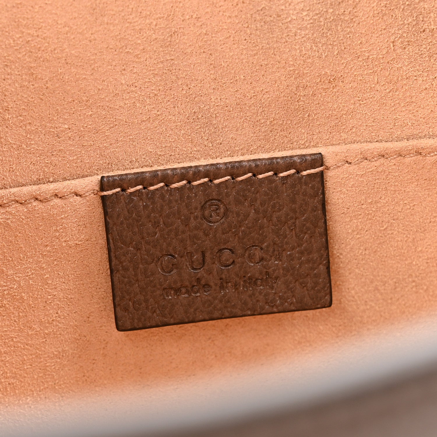 GG Supreme Monogram Web Ophidia Pouch Brown