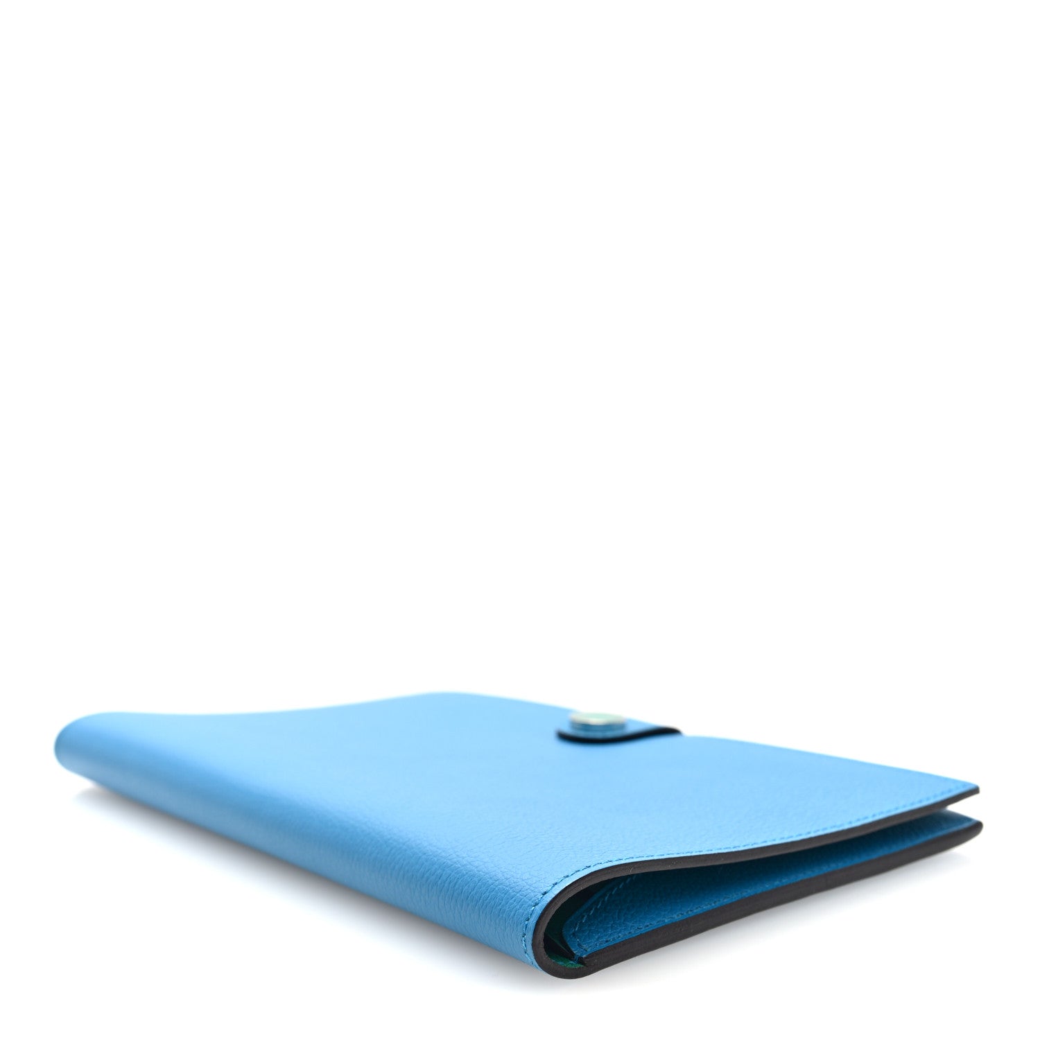 Evercolor Verso RMS Toutenmain Wallet Bleu Zanzibar Vert Vertigo