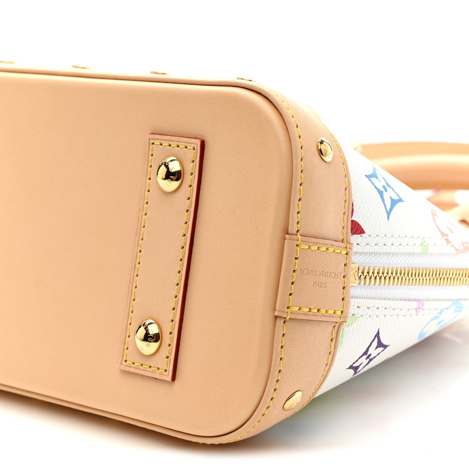 LV x TM Monogram Multicolor Alma BB White