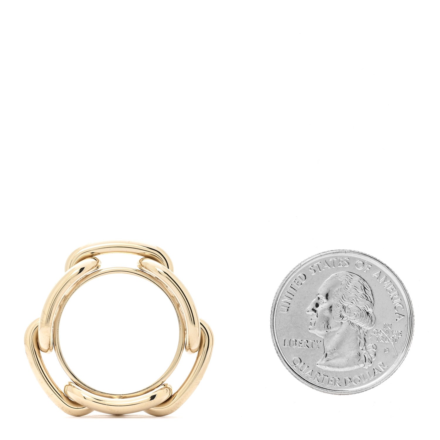 Permabrass Regate Scarf Ring