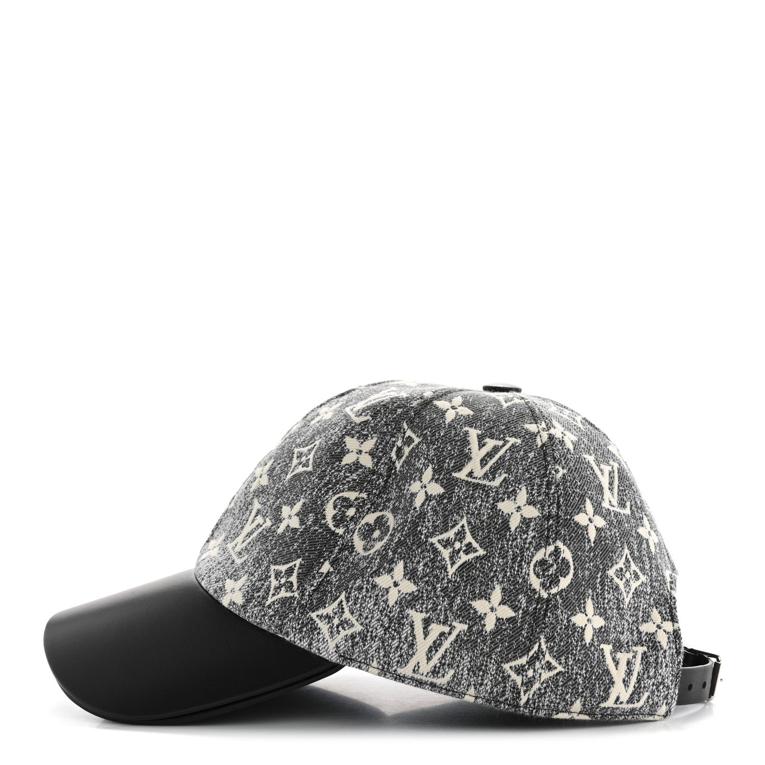 Monogram Jacquard Cap M Grey