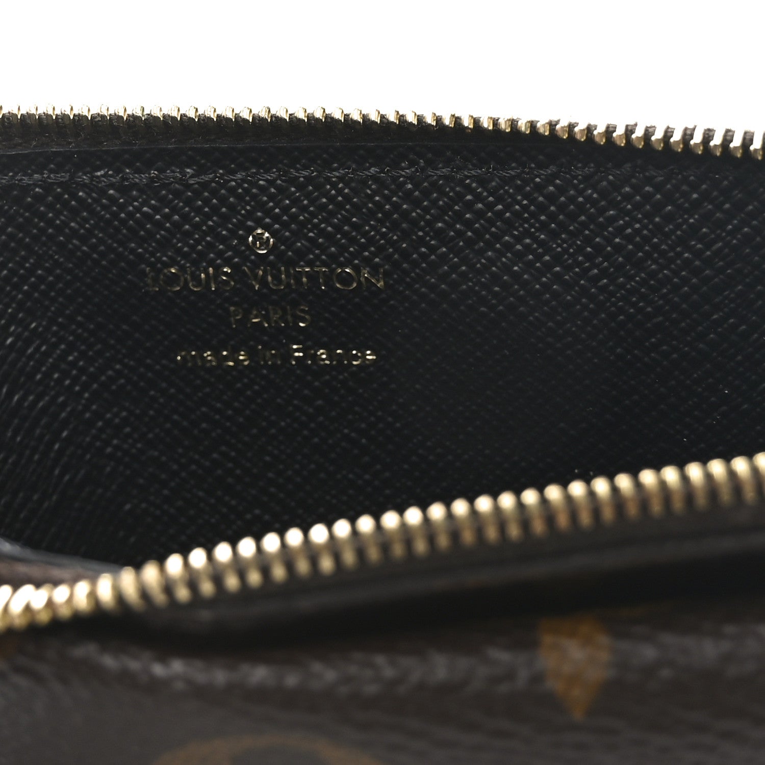 Monogram Recto Verso Card Holder Black
