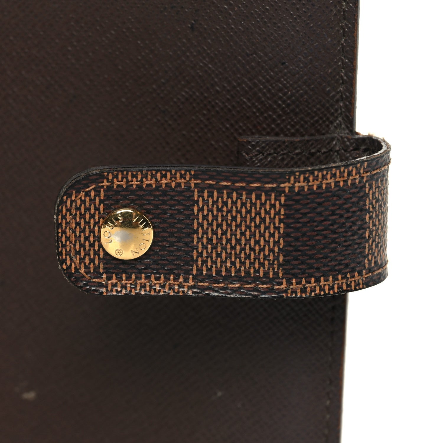 Damier Ebene Medium Ring Agenda Cover