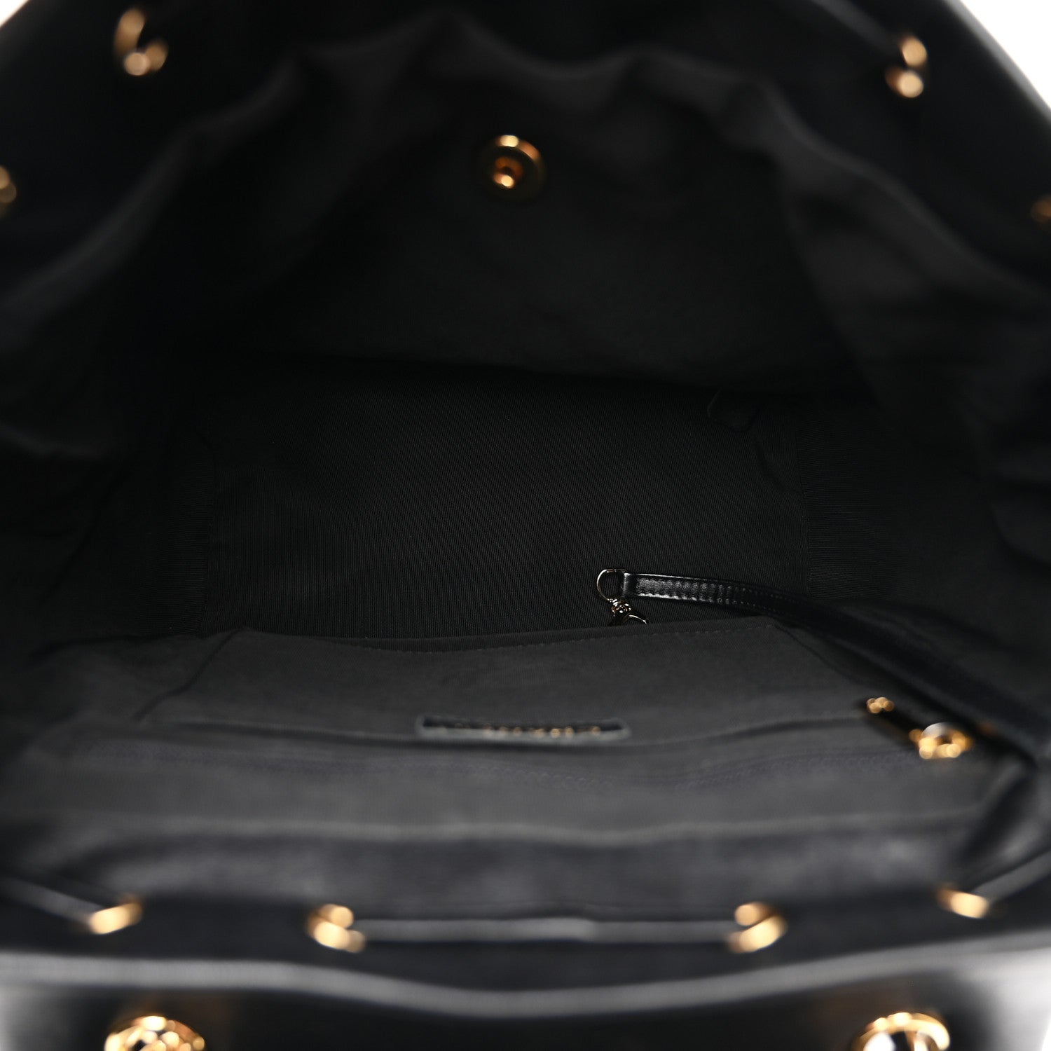 Lambskin Quilted Large Urban Spirit Backpack Black