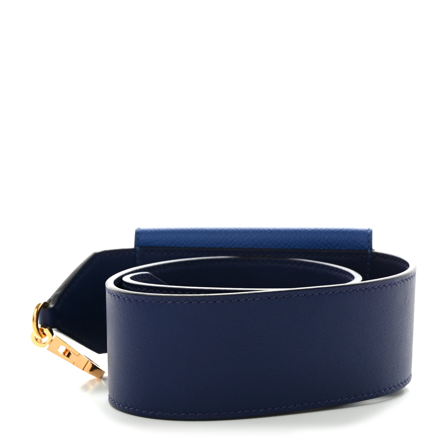 Swift Epsom Pocket Kelly Shoulder Strap Bleu Saphir Bleu France
