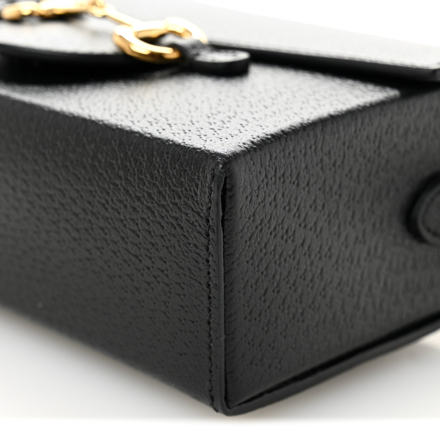 Calfskin Horsebit 1955 Shoulder Bag Black