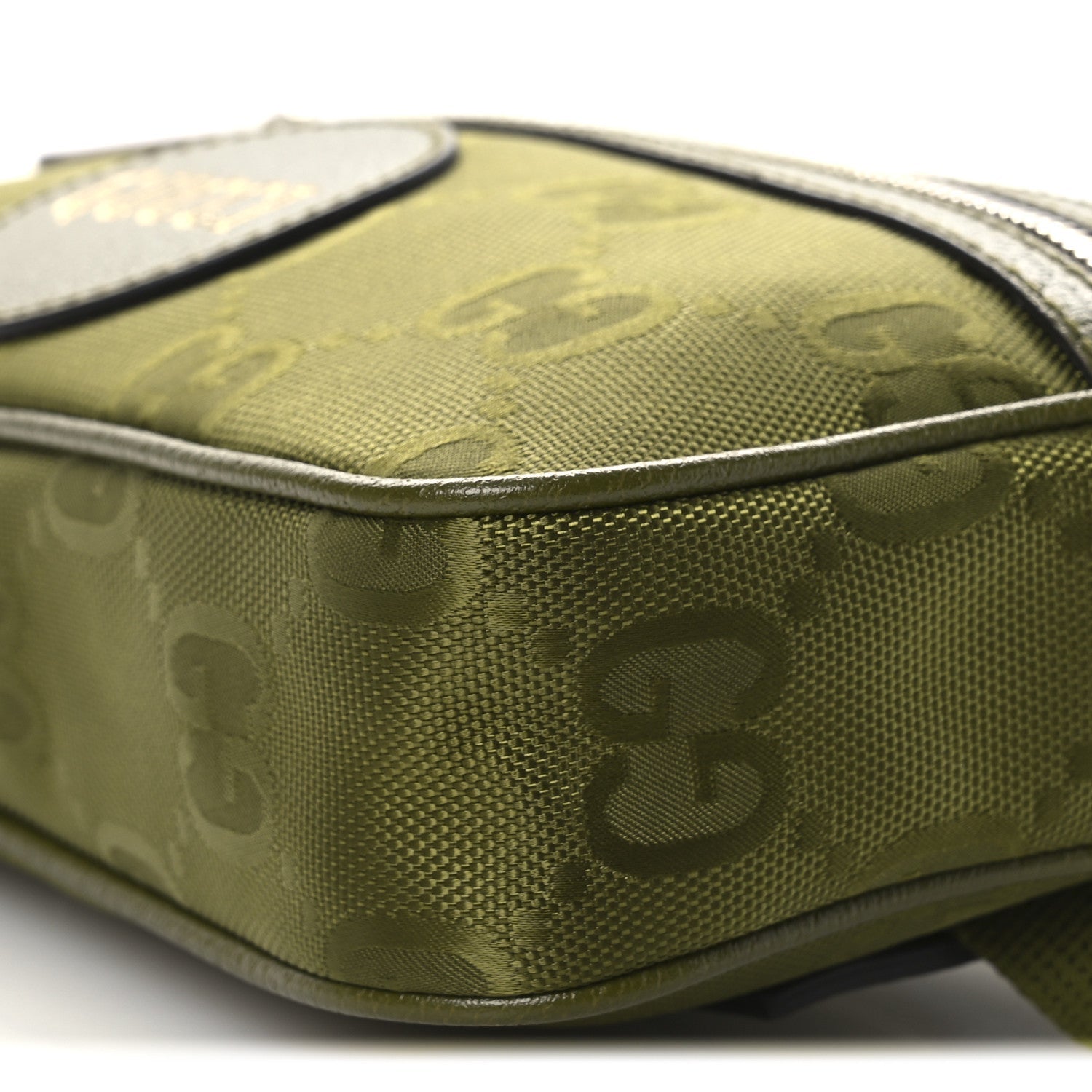 Econyl Nylon Monogram Off The Grid Belt Bag Juniper Green