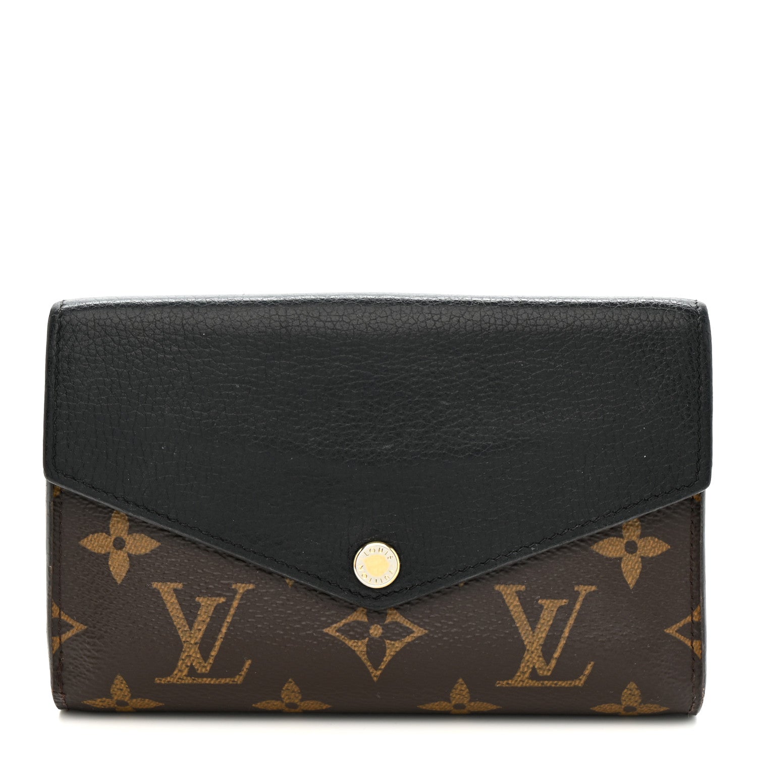 Monogram Pallas Compact Wallet Black