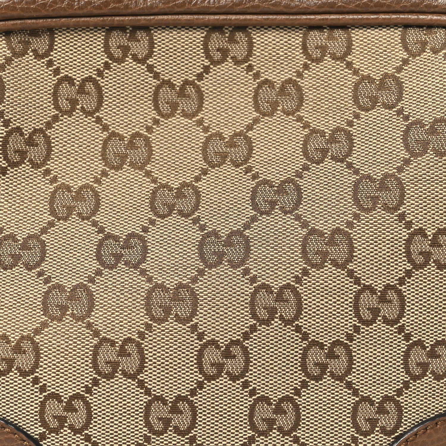 Monogram Mini Bree Messenger Bag Beige Tabacco