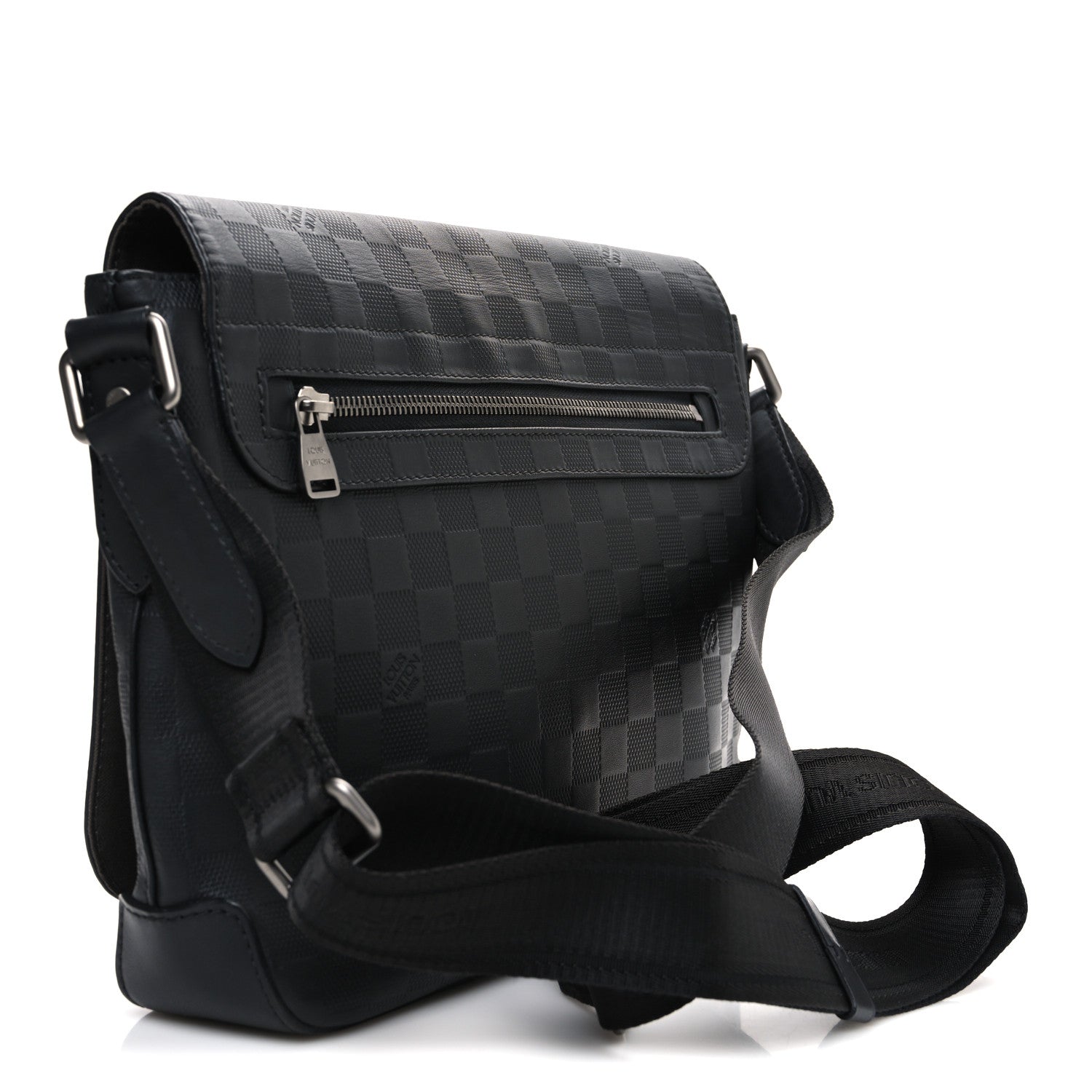 Damier Infini District Messenger Onyx