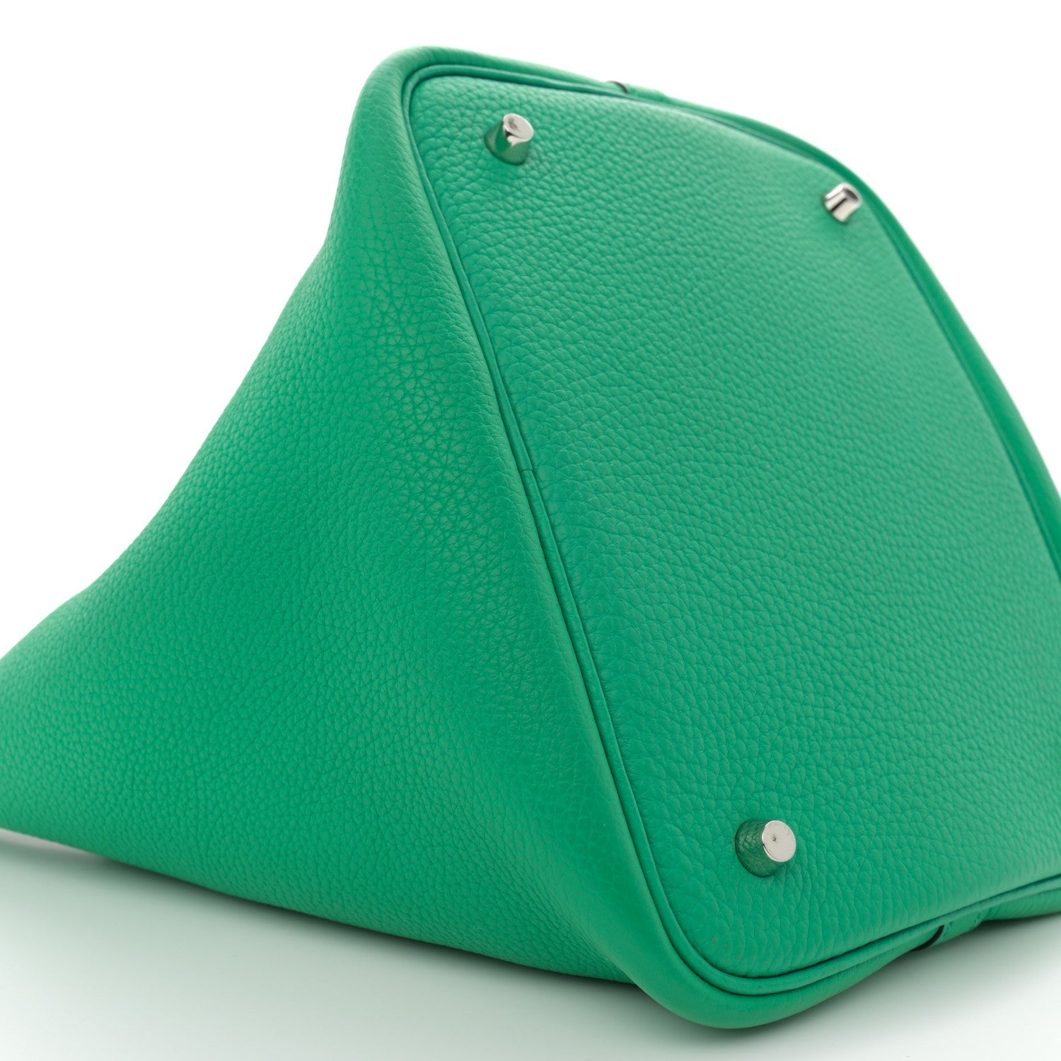 Taurillon Clemence Swift Eclat Picotin Lock 22 MM Menthe Vert Bosphore