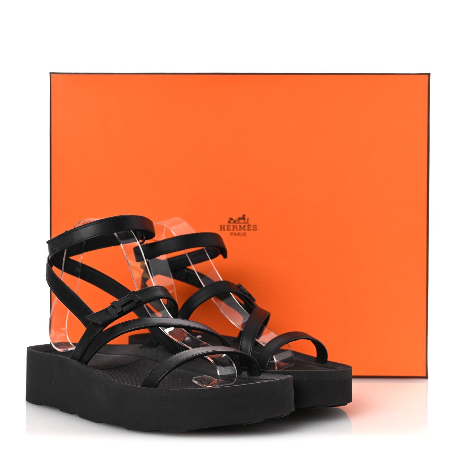 Nappa Liberte Sandals 38 Black