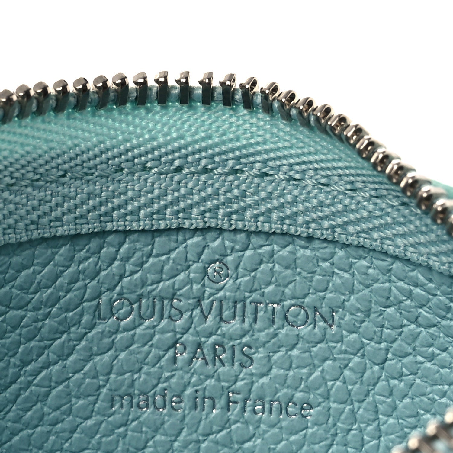 Empreinte Monogram Summer Stardust Key Pouch Water Green