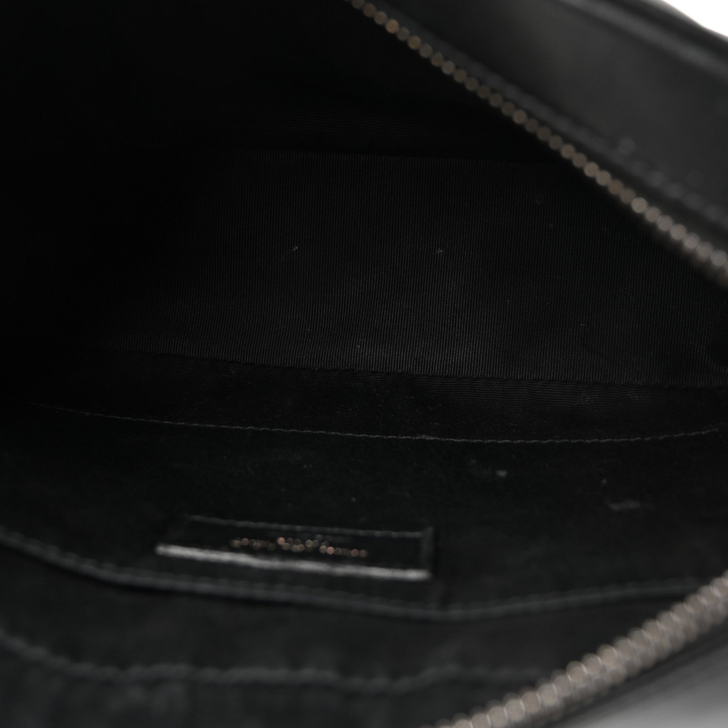 Calfskin Matelasse Monogram Monochrome Lou Camera Bag Black