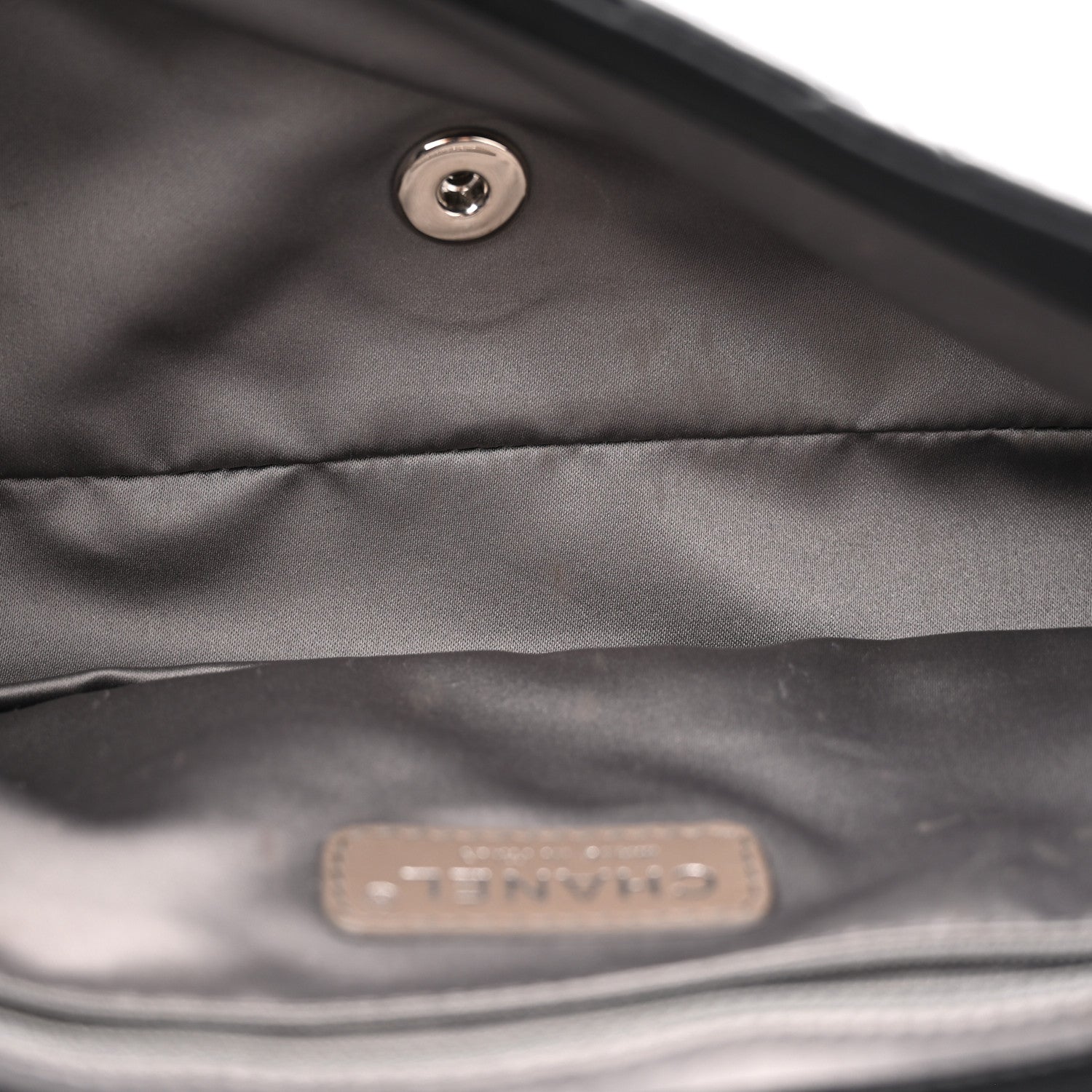 Lambskin Quilted Medium Coco Rain Flap Black