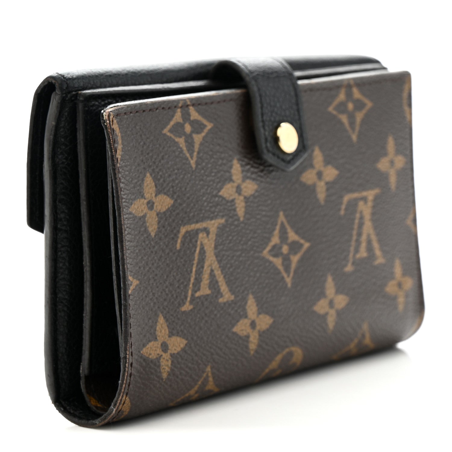 Monogram Pallas Compact Wallet Black