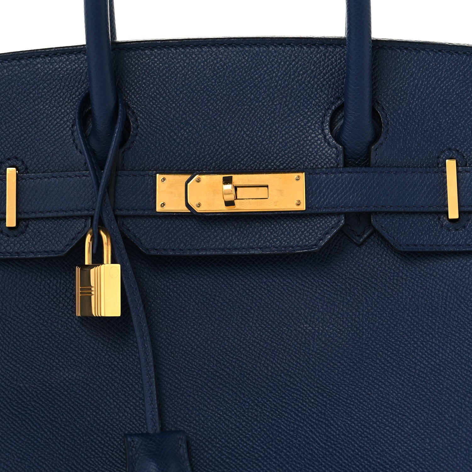 Epsom Birkin 30 Bleu Saphir