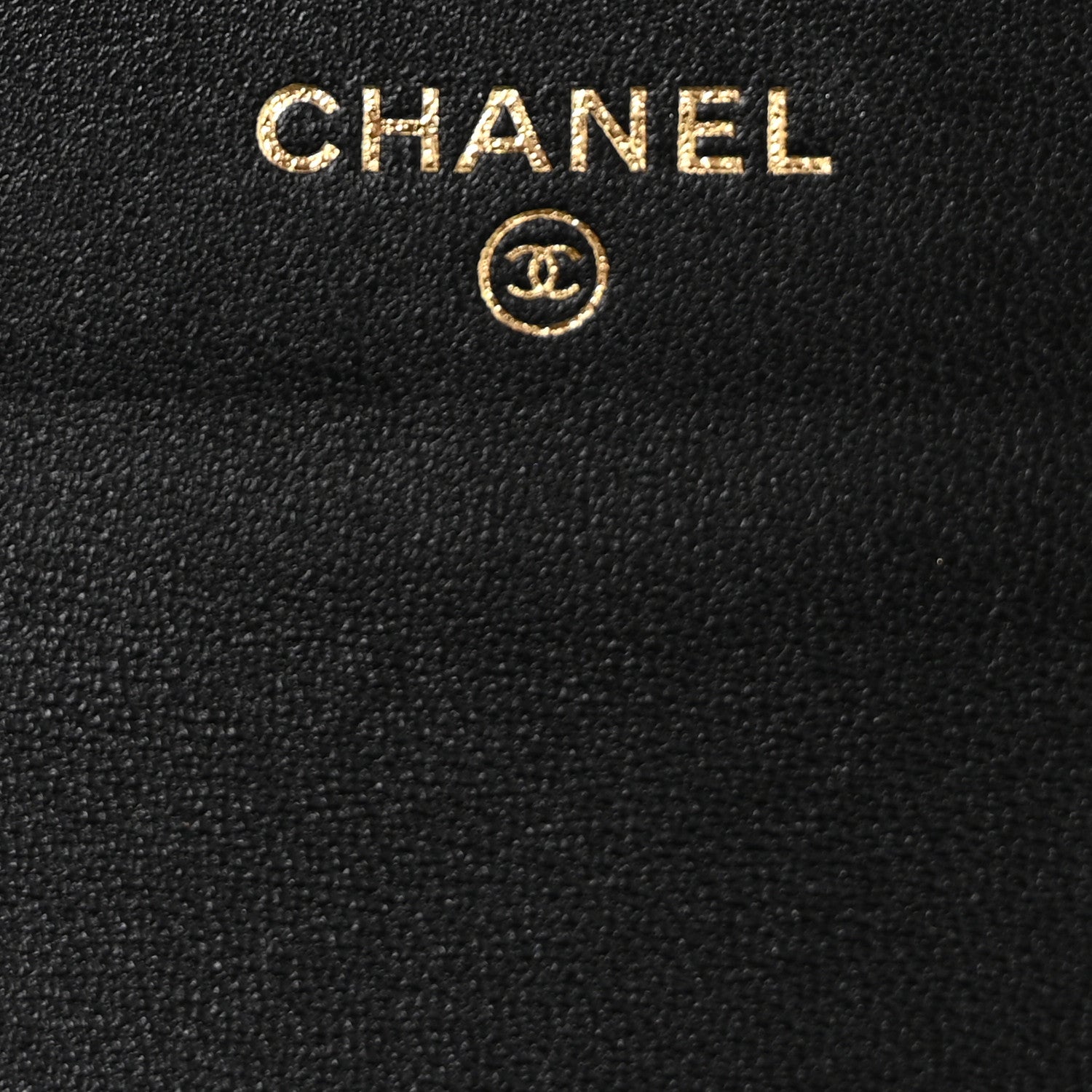 Lambskin Quilted Flap Card Holder With Cuff L Black
