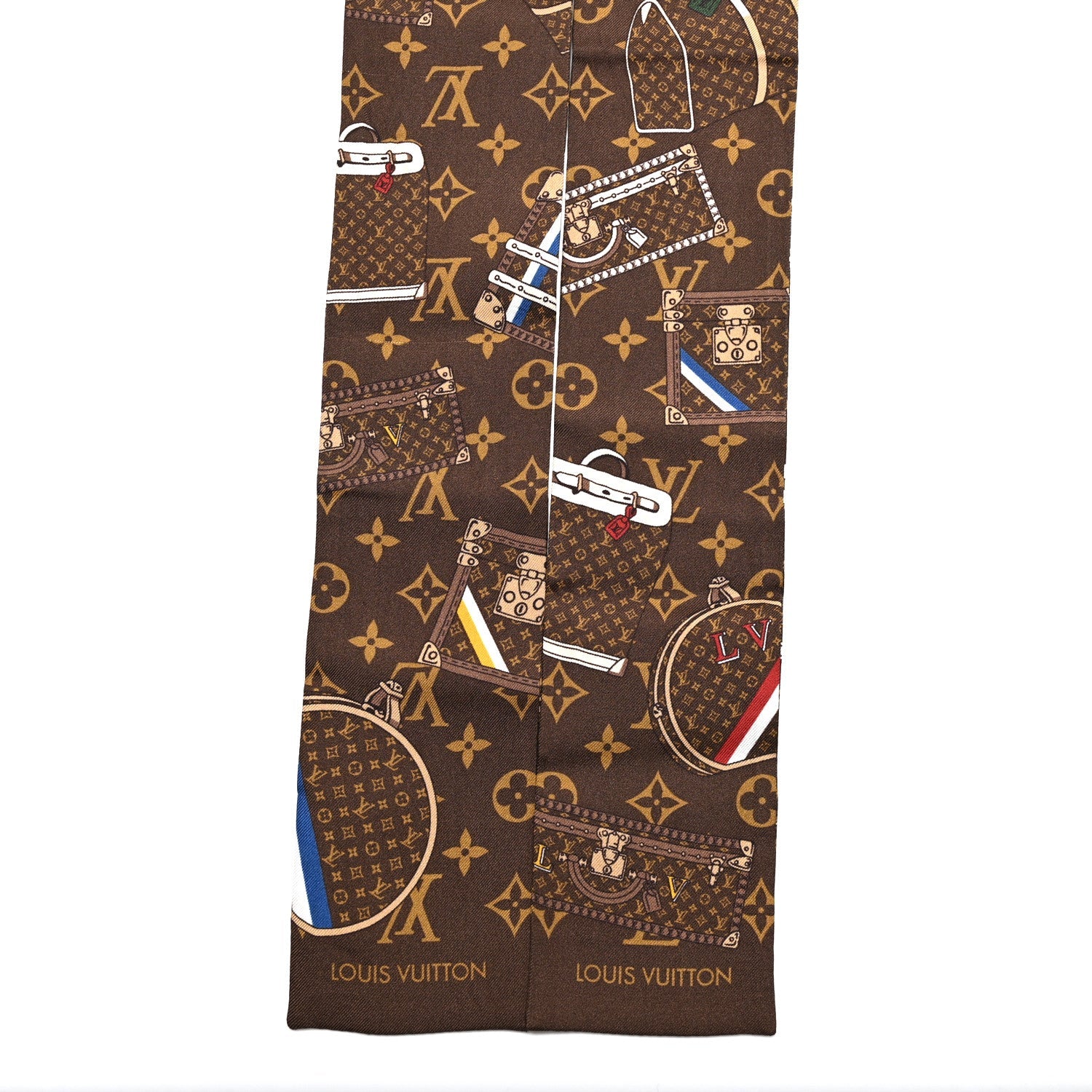 Silk Monogram Trunks Bandeau