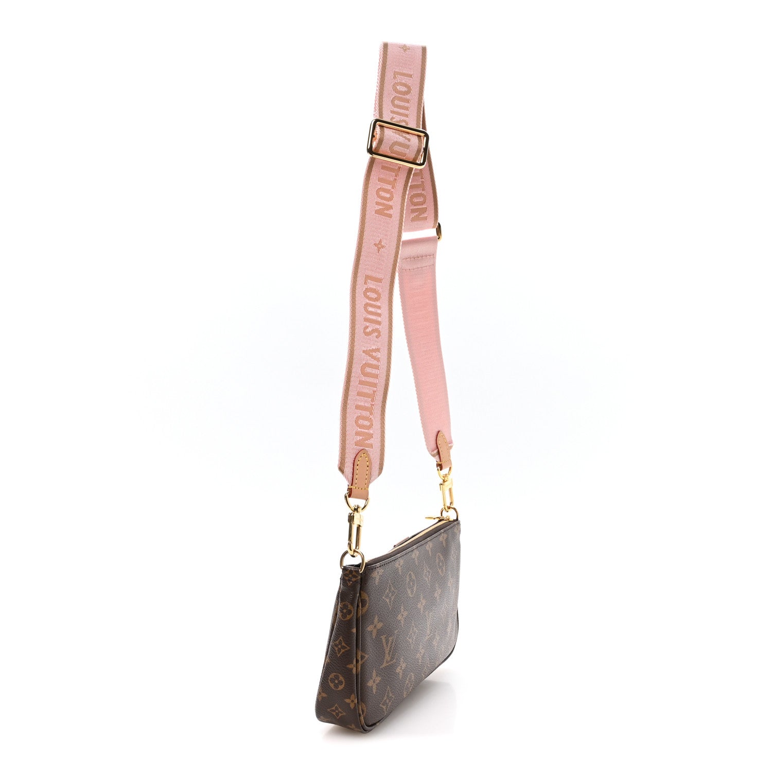 Monogram Multi Pochette Accessories Large Pochette Rose Clair