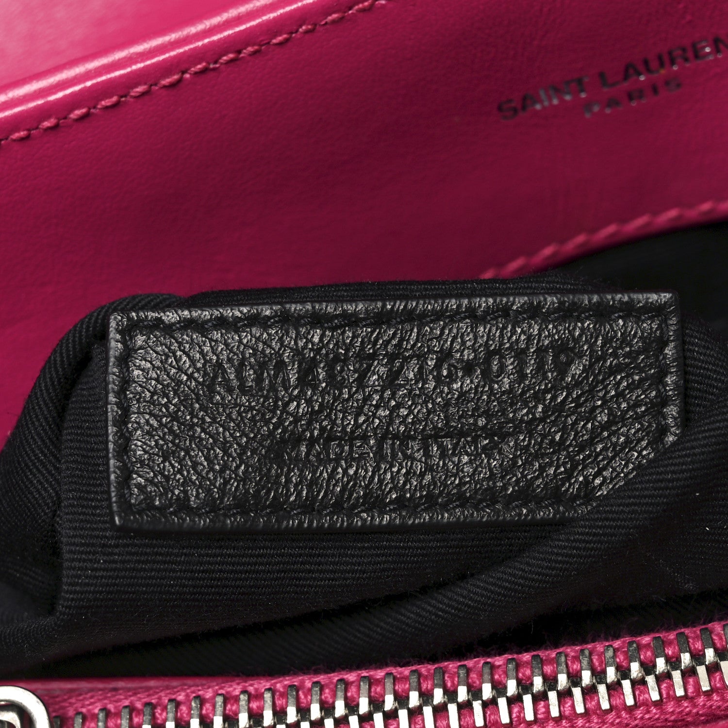 Calfskin Y Quilted Monogram Medium Loulou Chain Satchel Freesia