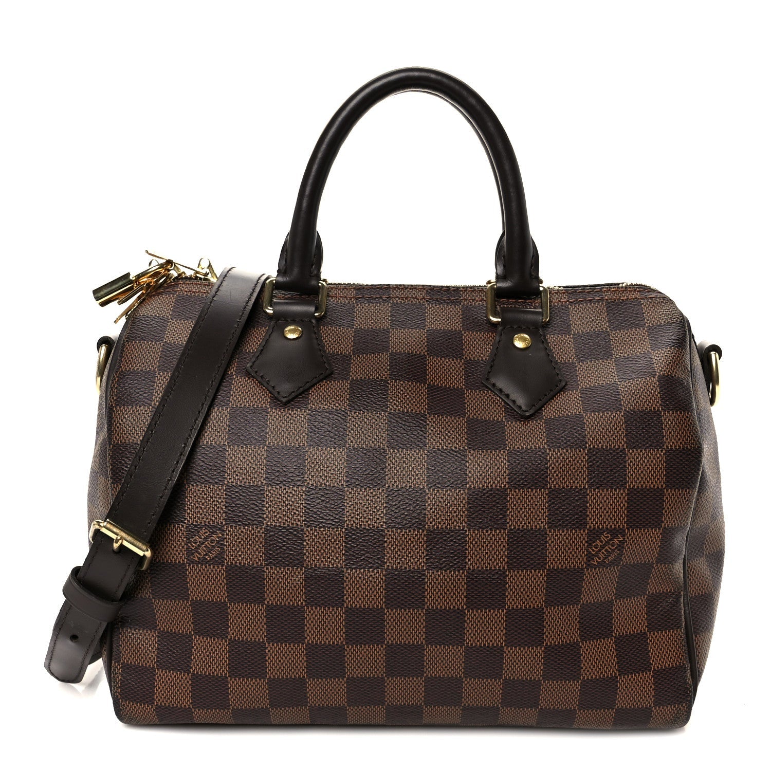 Damier Ebene Speedy Bandouliere 25