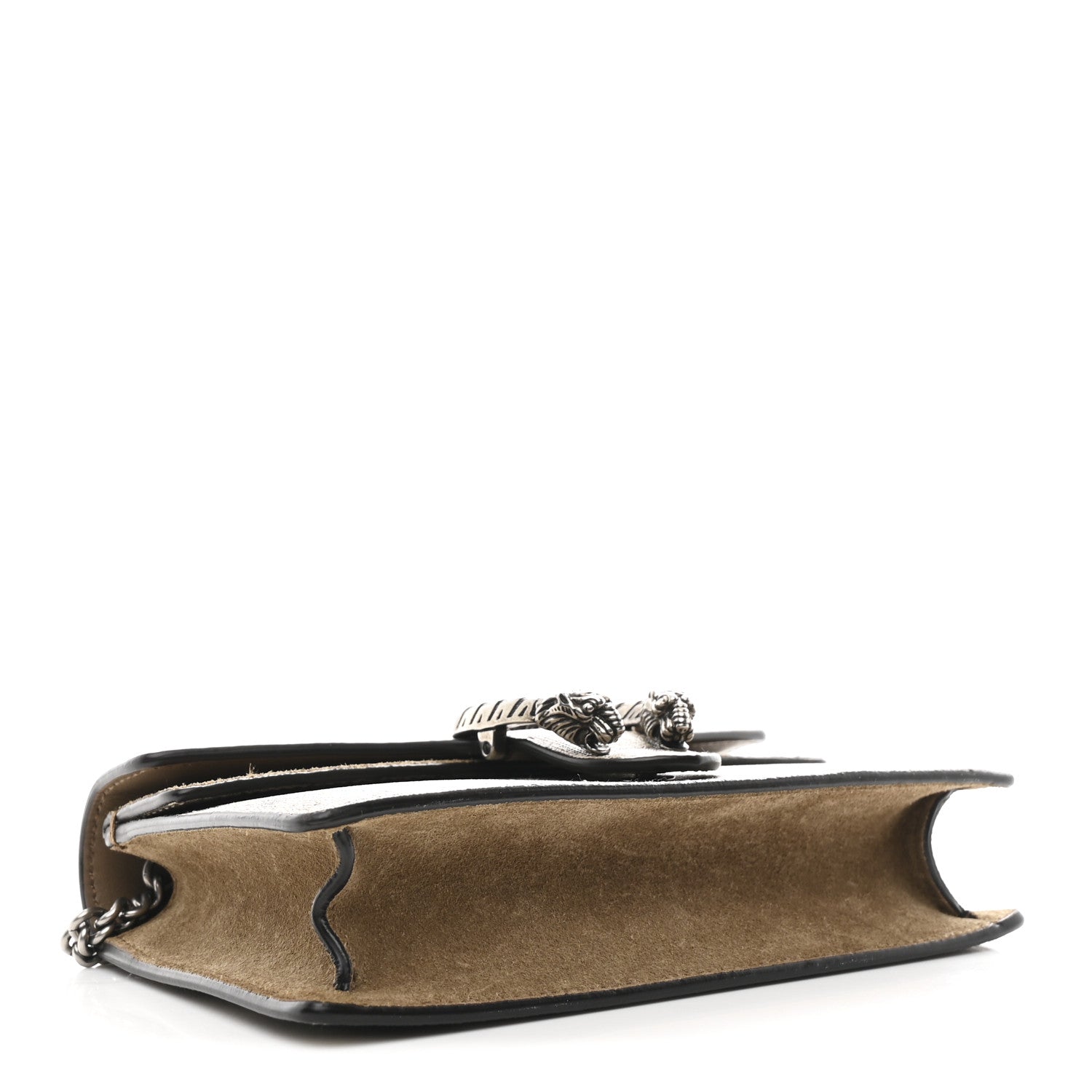 GG Supreme Monogram Super Mini Dionysus Shoulder Bag Taupe