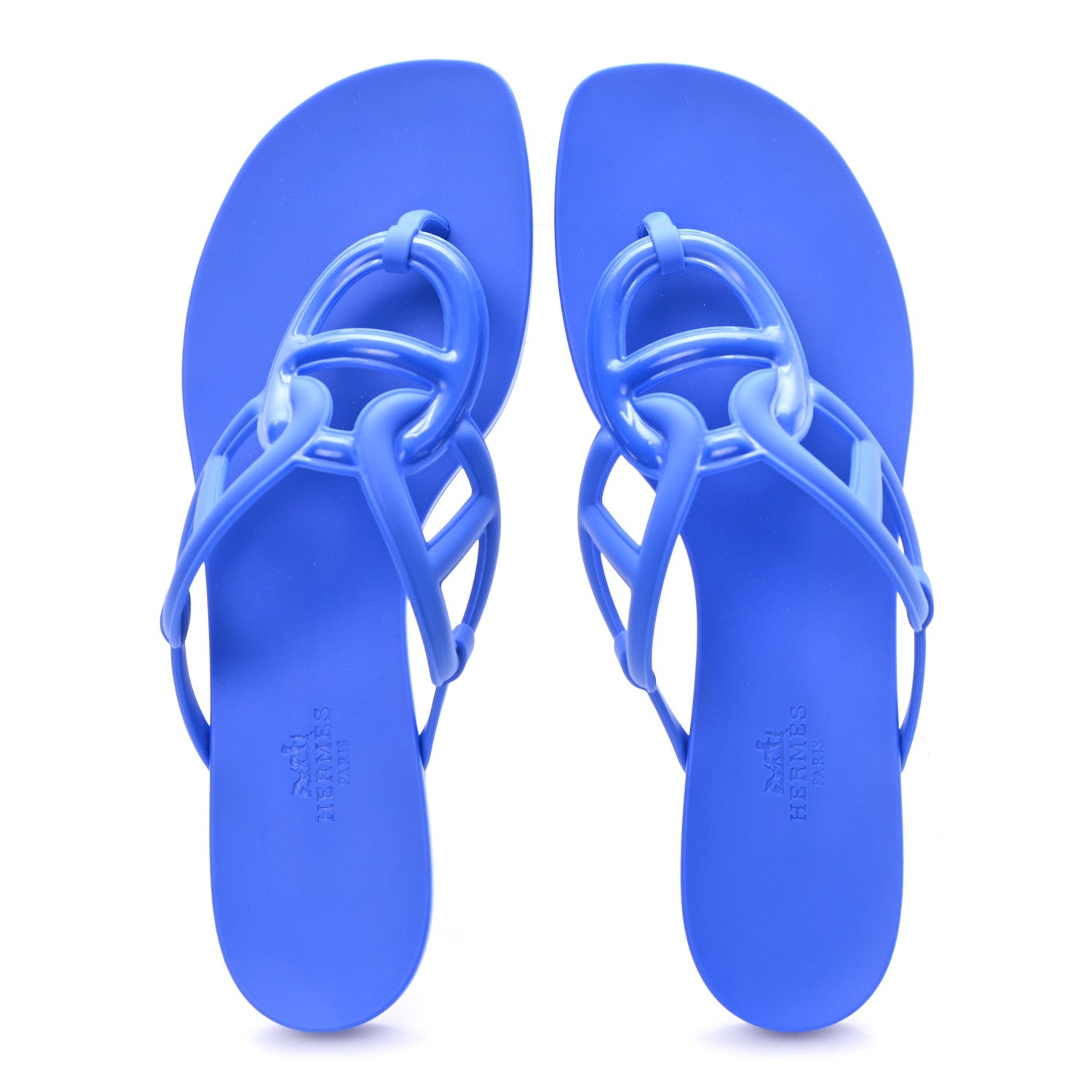 Rubber Womens Egerie Sandals 40 Bleu Outremer