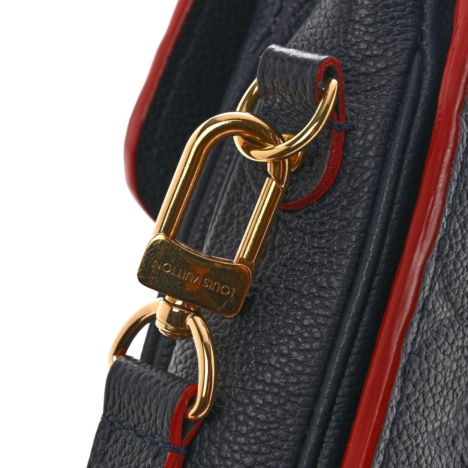 Empreinte Pochette Metis Marine Rouge