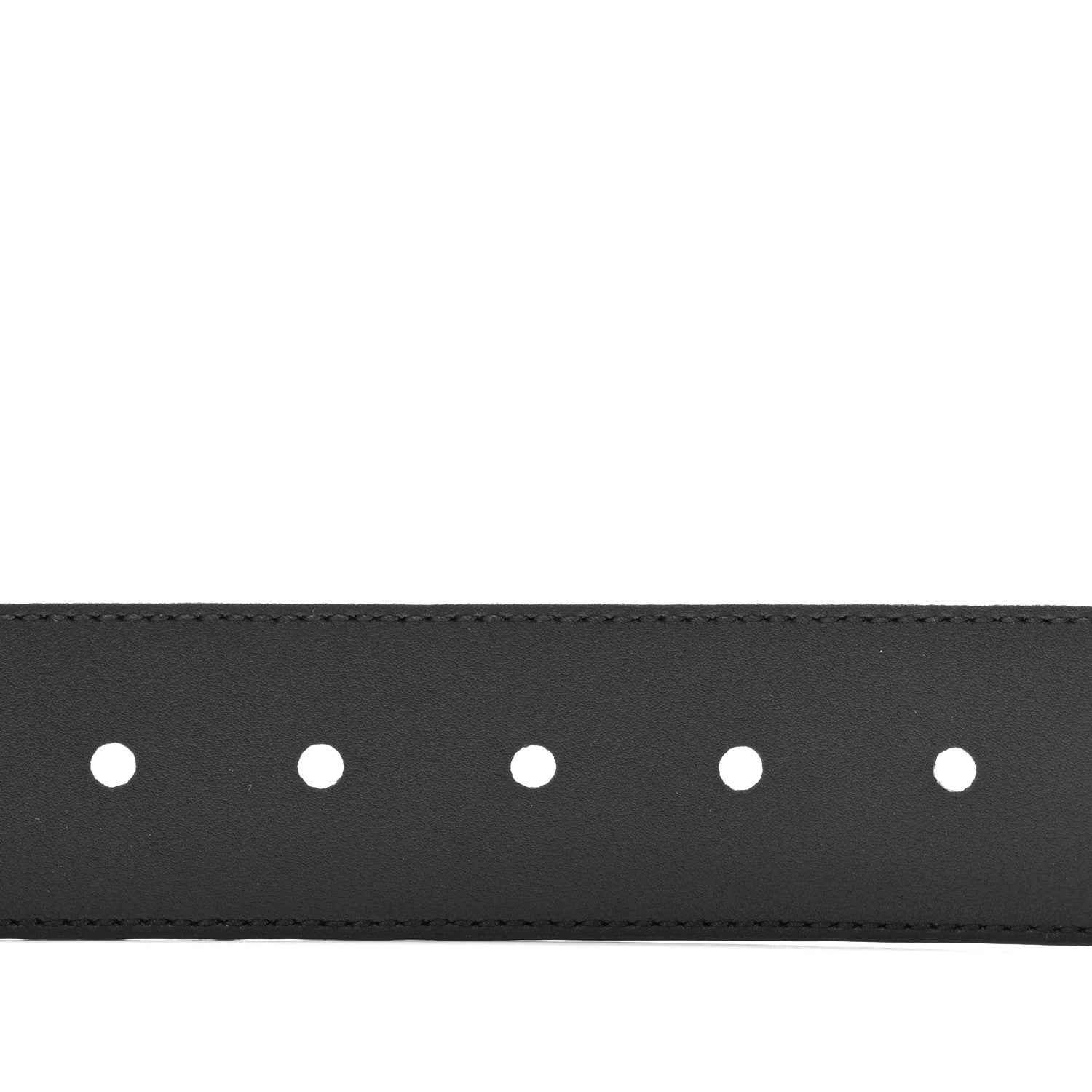 Soft Microguccissima Margaux Calfskin Belt 90 36 Black