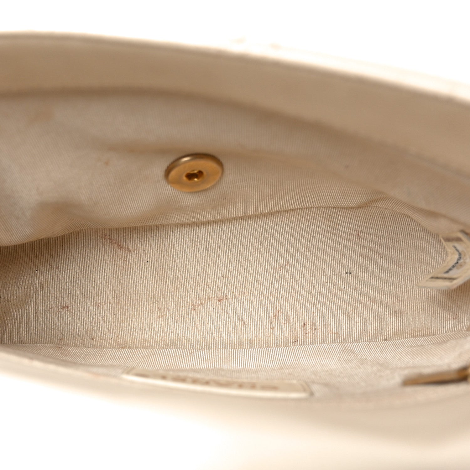 Lambskin Quilted CC Coin Flap Bag White