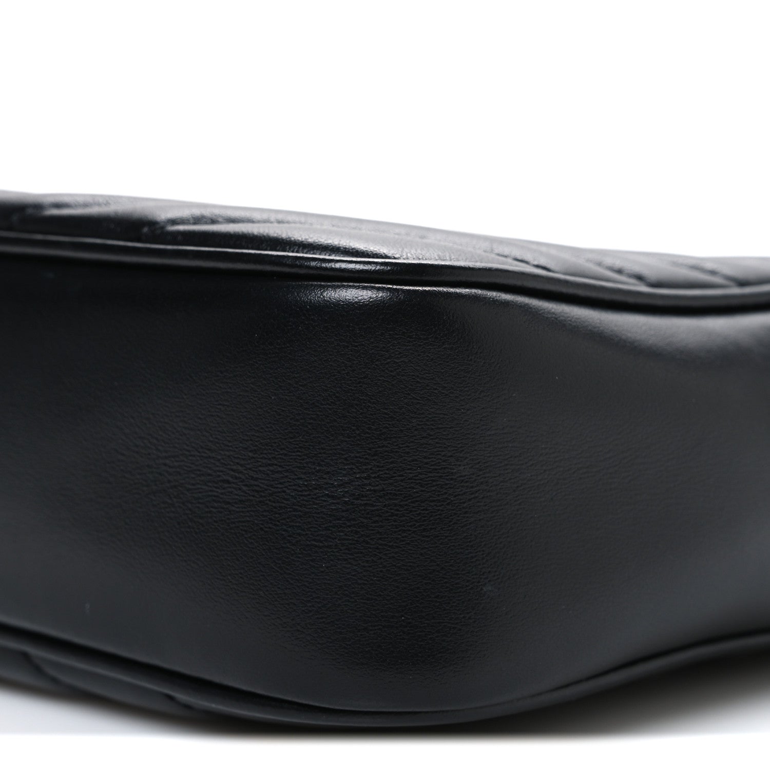 Calfskin Matelasse Monogram Lou Camera Bag Black