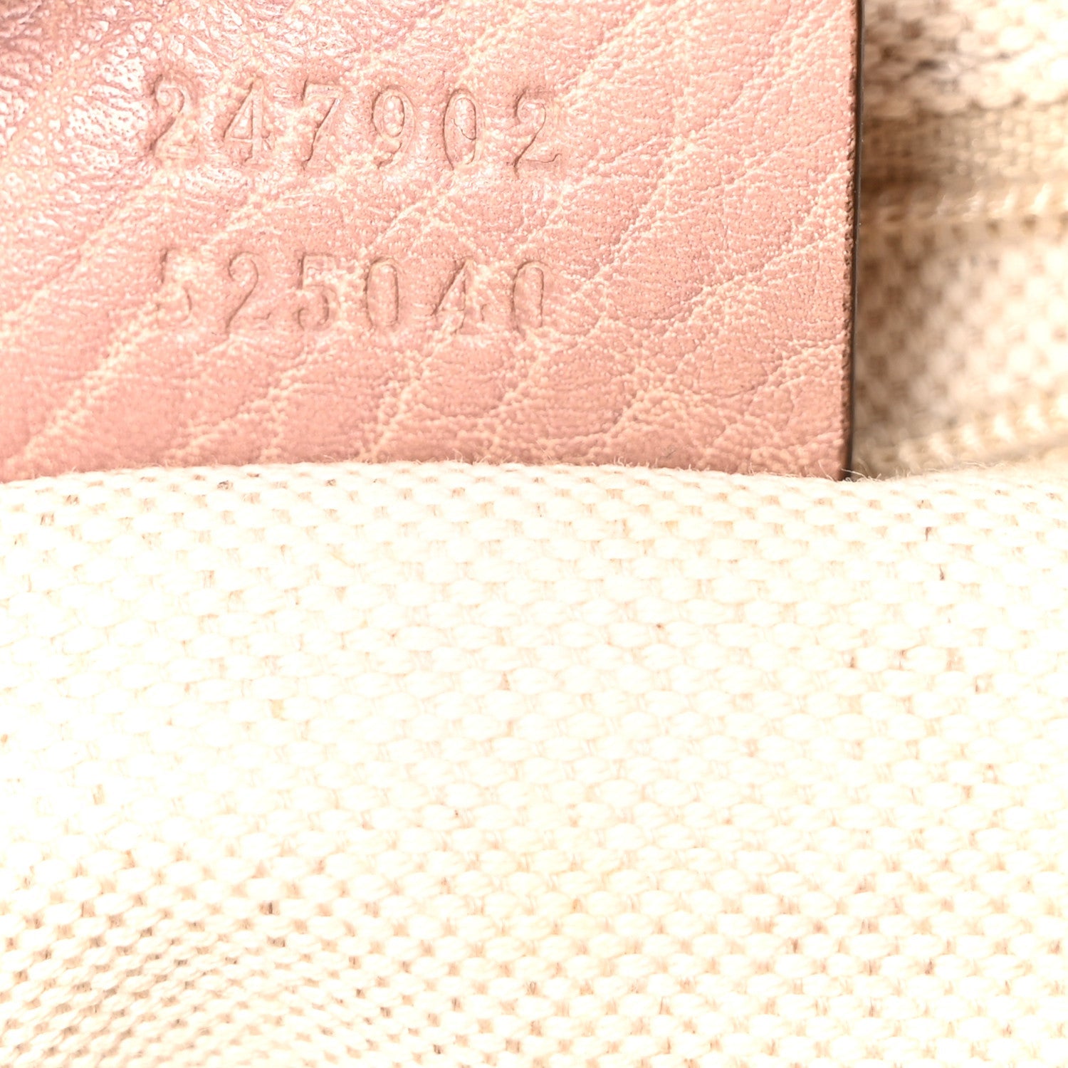Guccissima Medium Sukey Top Handle Bag Dusty Rose