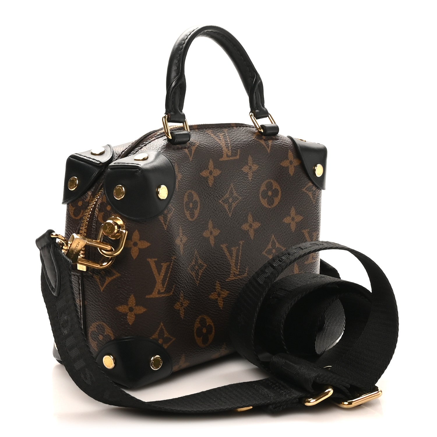 Monogram Petite Malle Souple Black