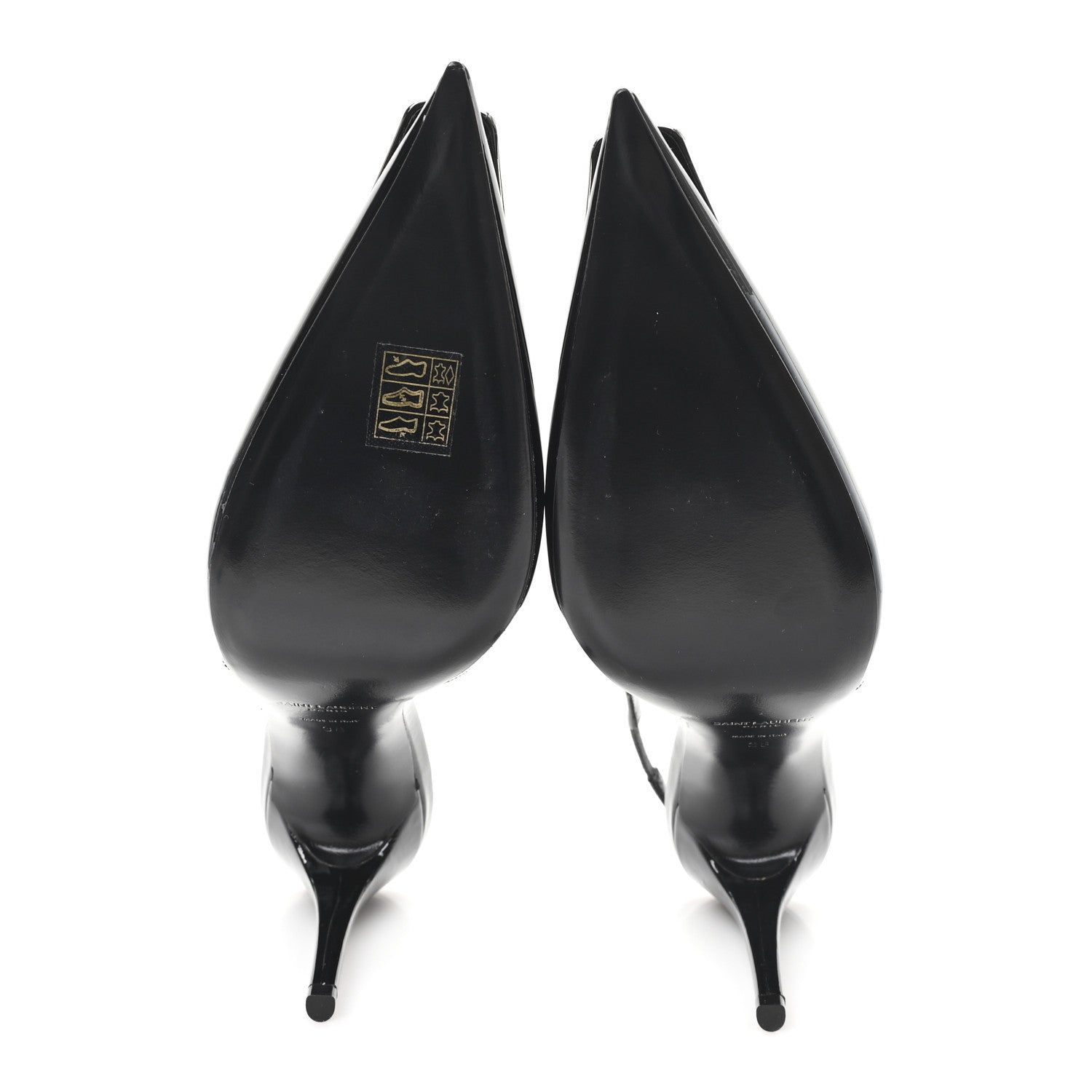 Vernice Grupy Avenue 95 Slingback Pumps 38 Black