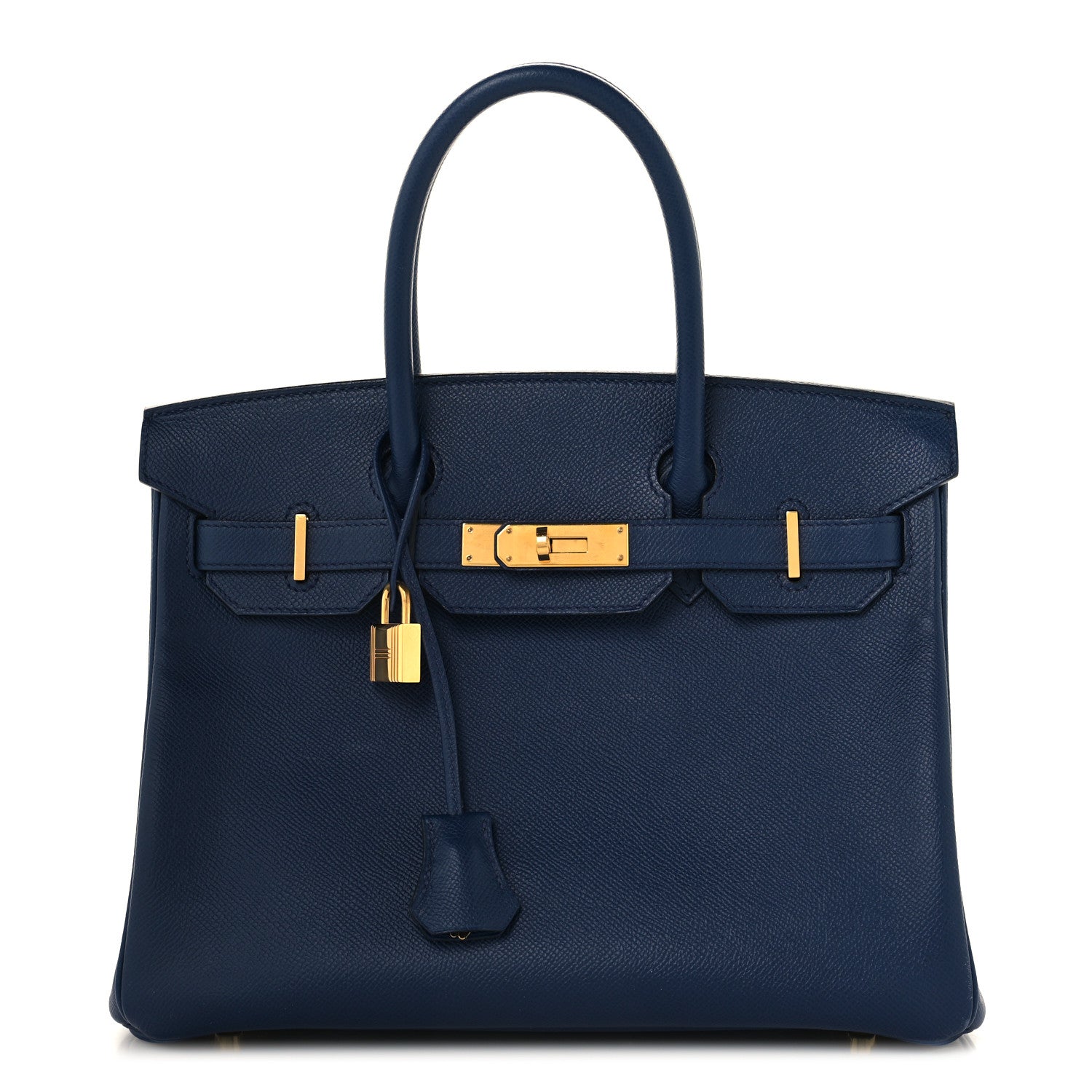 Epsom Birkin 30 Bleu Saphir
