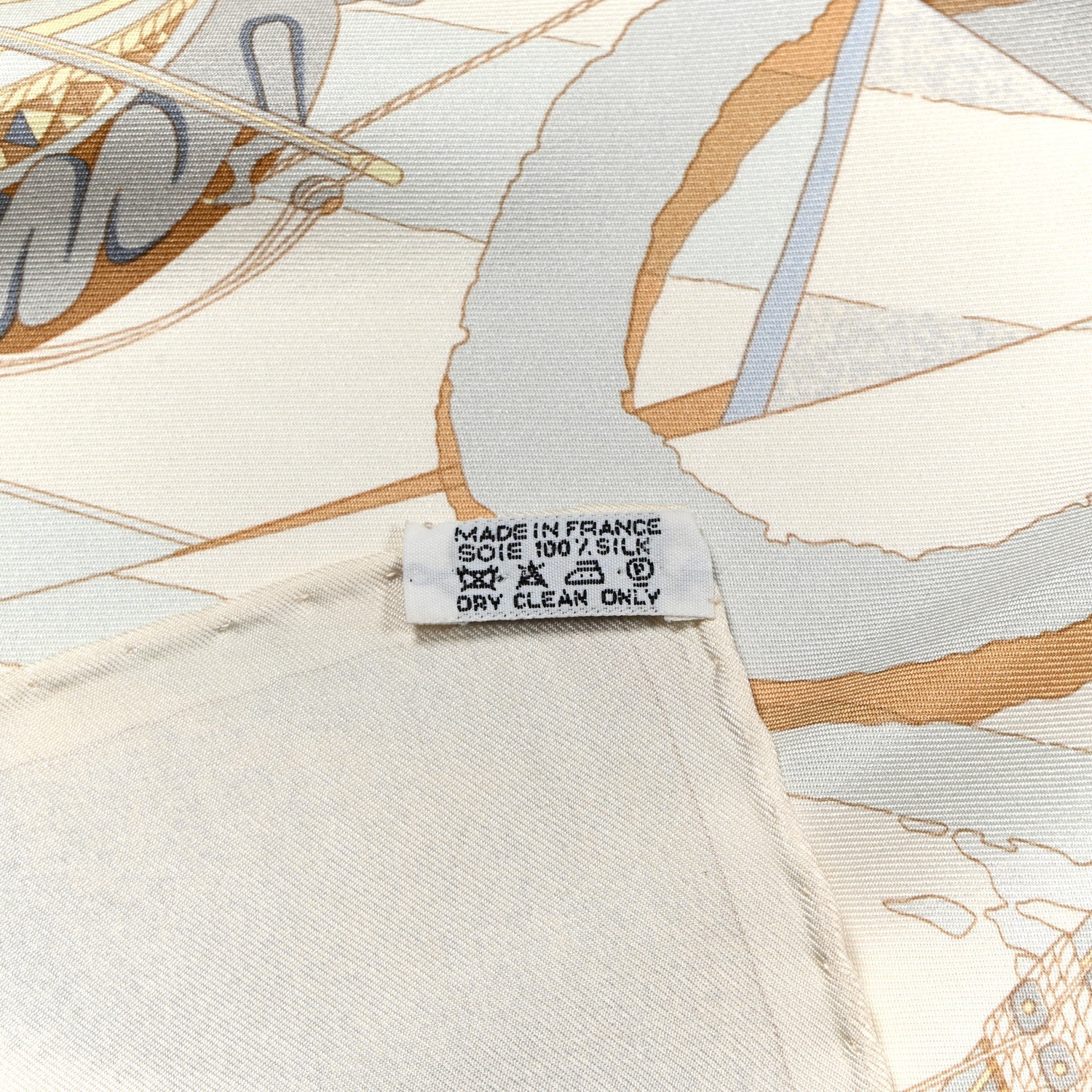Silk Face Au Large Scarf 90