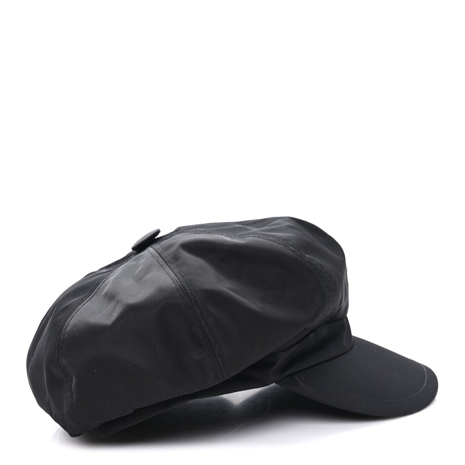 Re-Nylon Newsboy Hat S Black