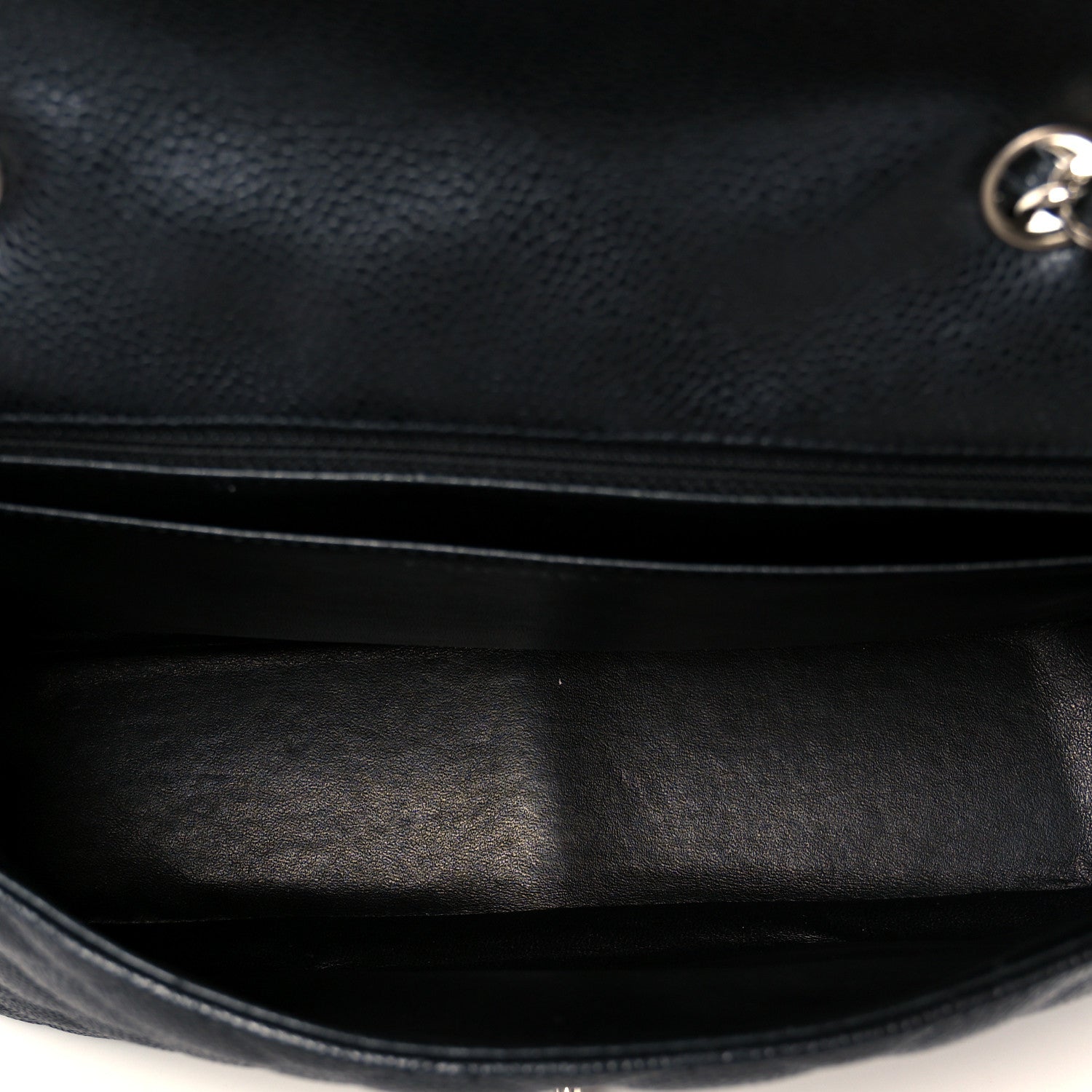 Caviar Quilted Jumbo Single Flap Black