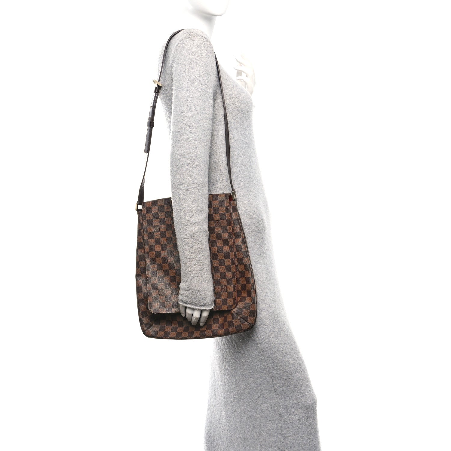 Damier Ebene Musette GM
