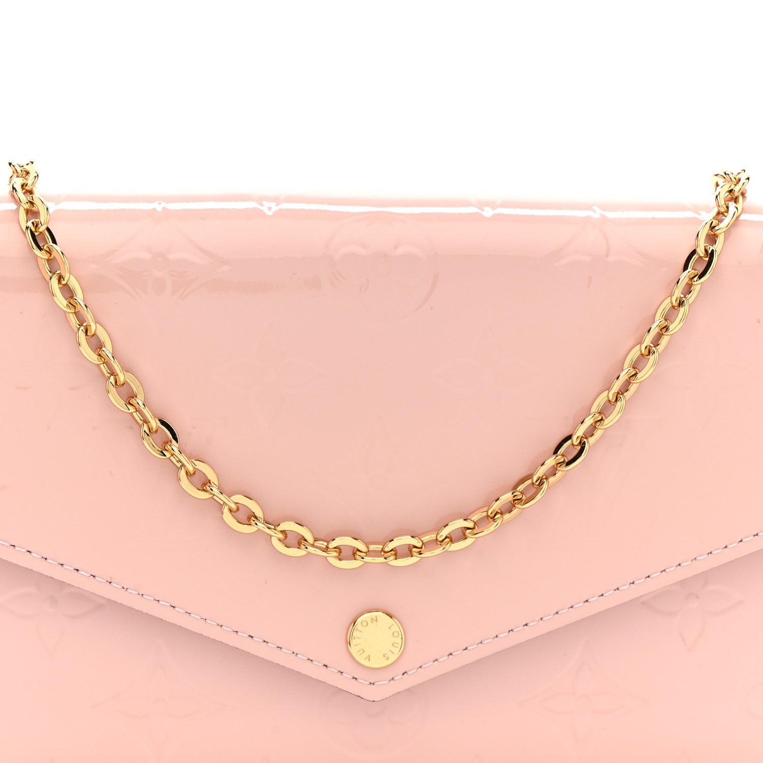 Vernis Felicie Chain Wallet Rose Ballerine