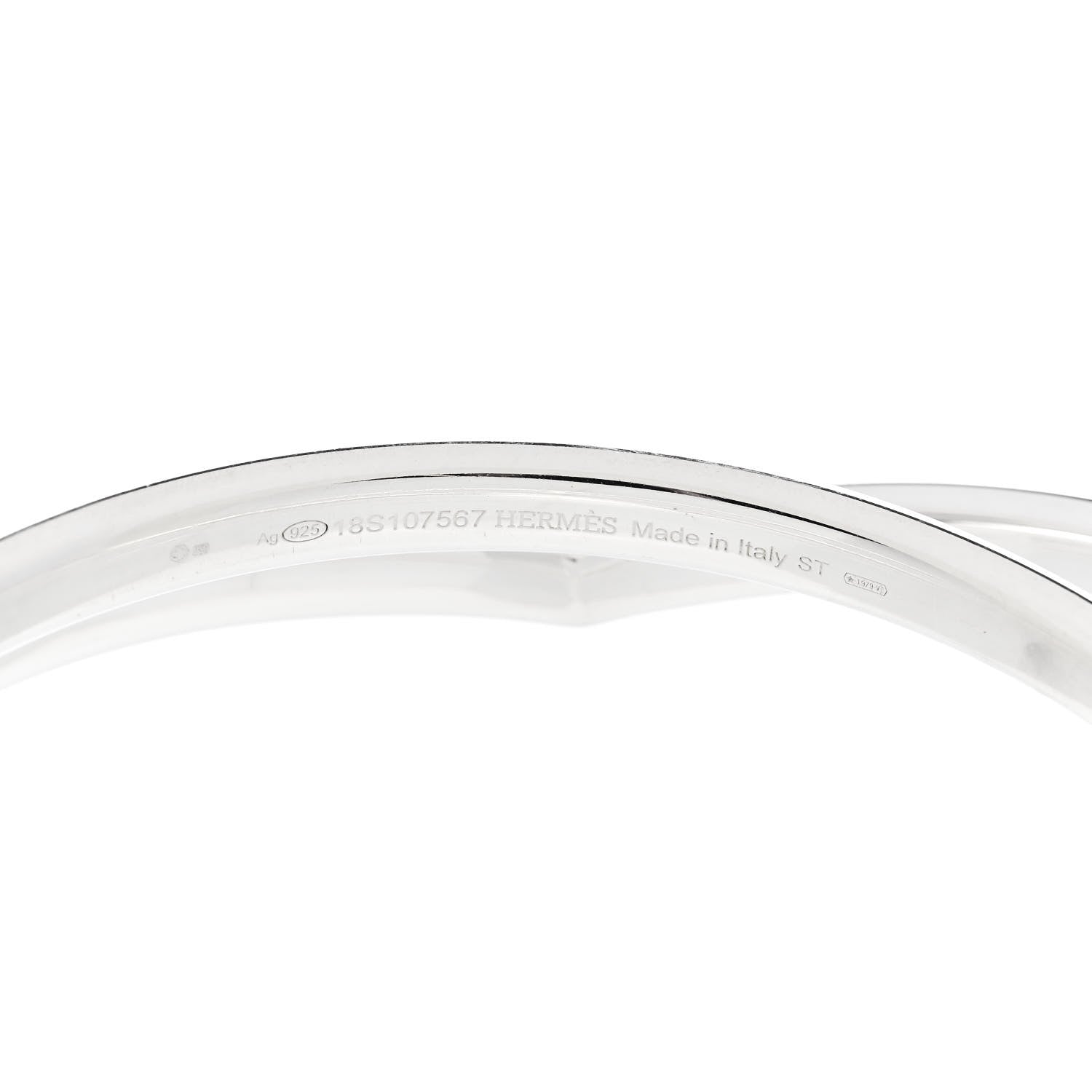 Sterling Silver Vertige Couer Bracelet ST