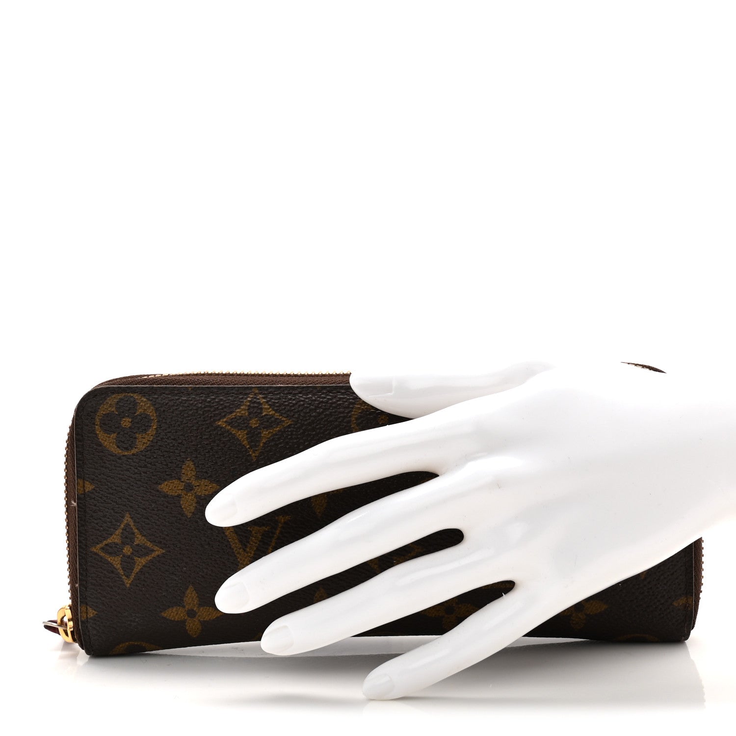 Monogram Clemence Wallet Fuchsia