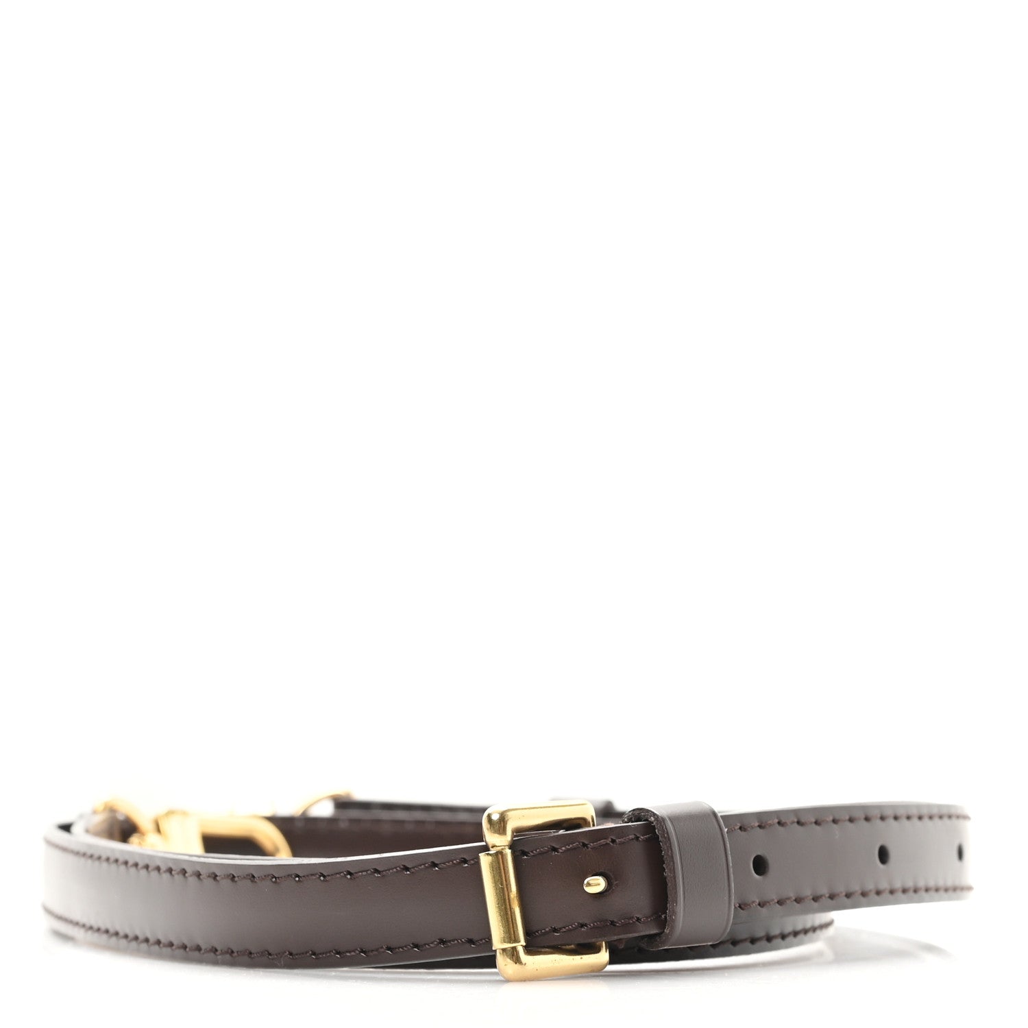 Calfskin 16mm Adjustable Shoulder Strap Brown