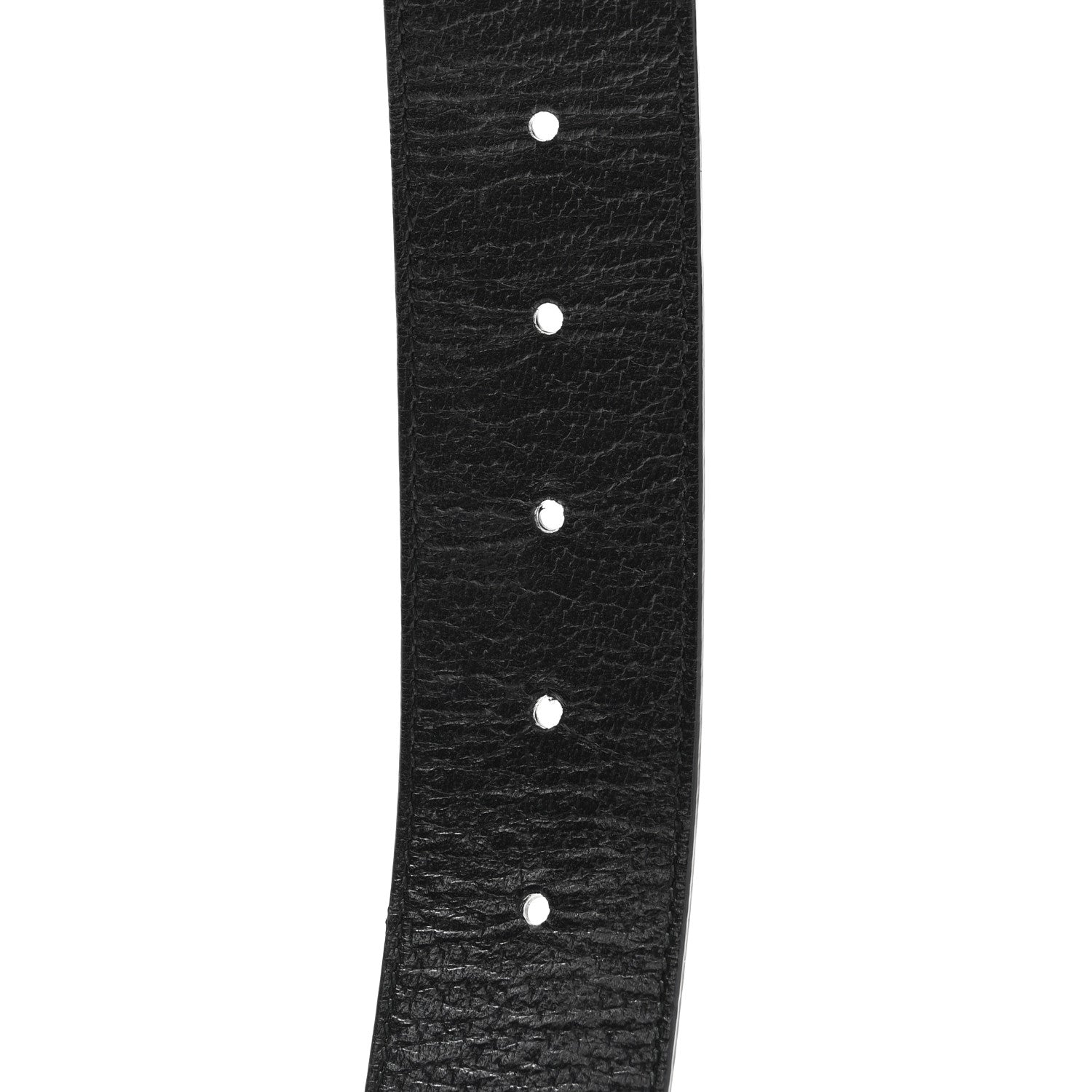 Textured Calfskin Double G 40mm Belt 80 32 Black