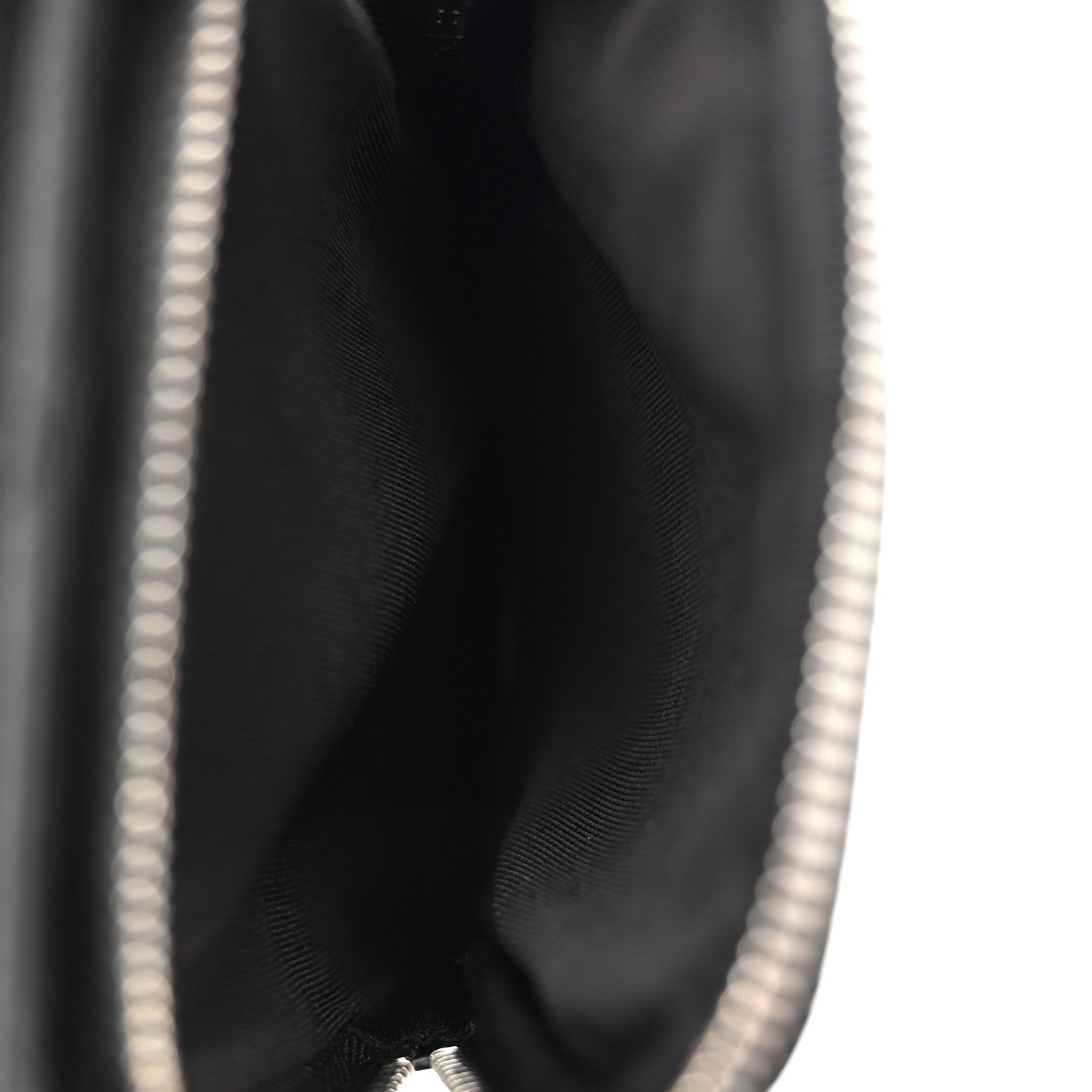 Caviar Quilted Zipped Multi Pouch Black