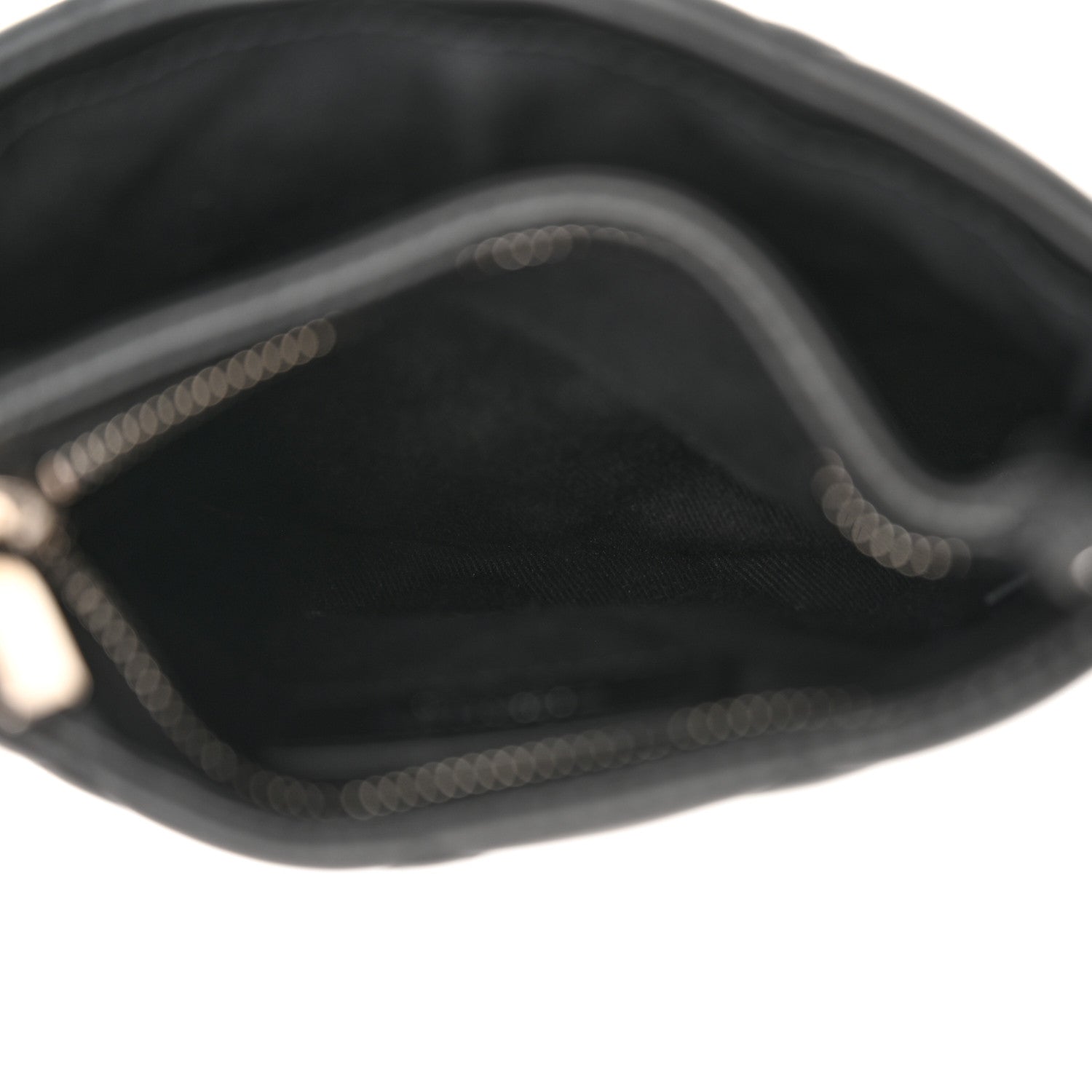 Lambskin Quilted Crossbody Bag Black